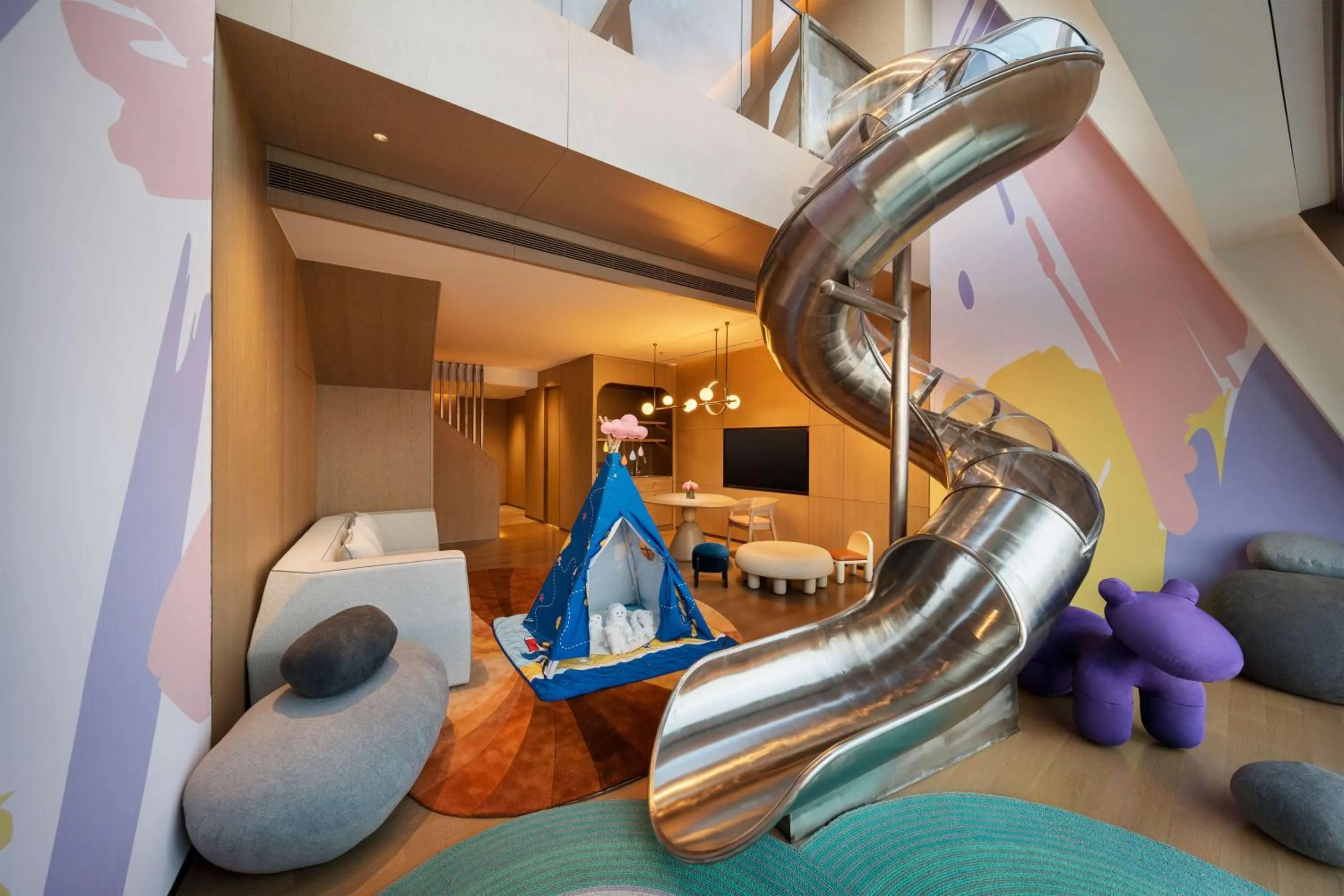 Living room in Hilton Huzhou Nanxun