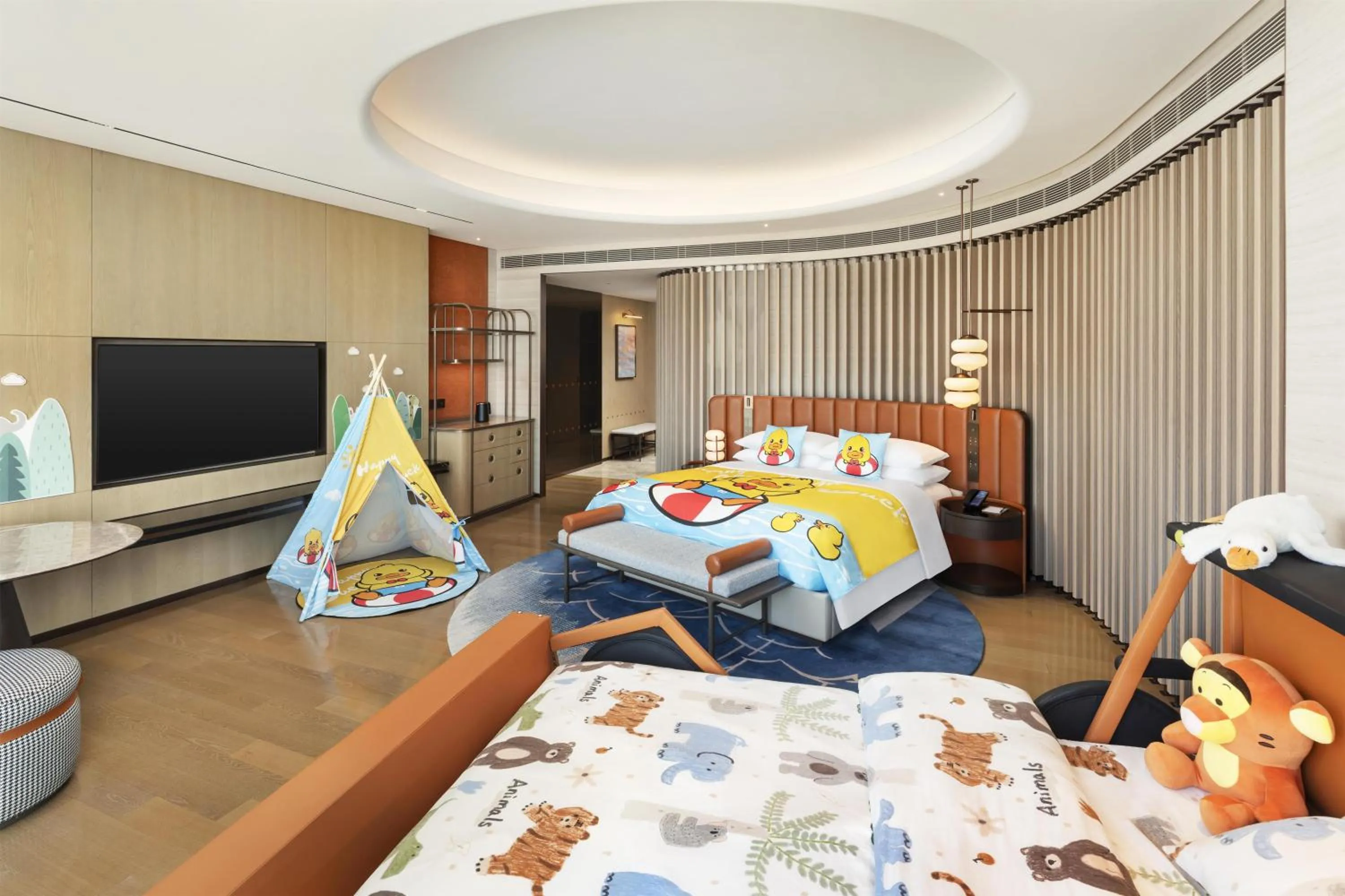 Bed in Hilton Huzhou Nanxun