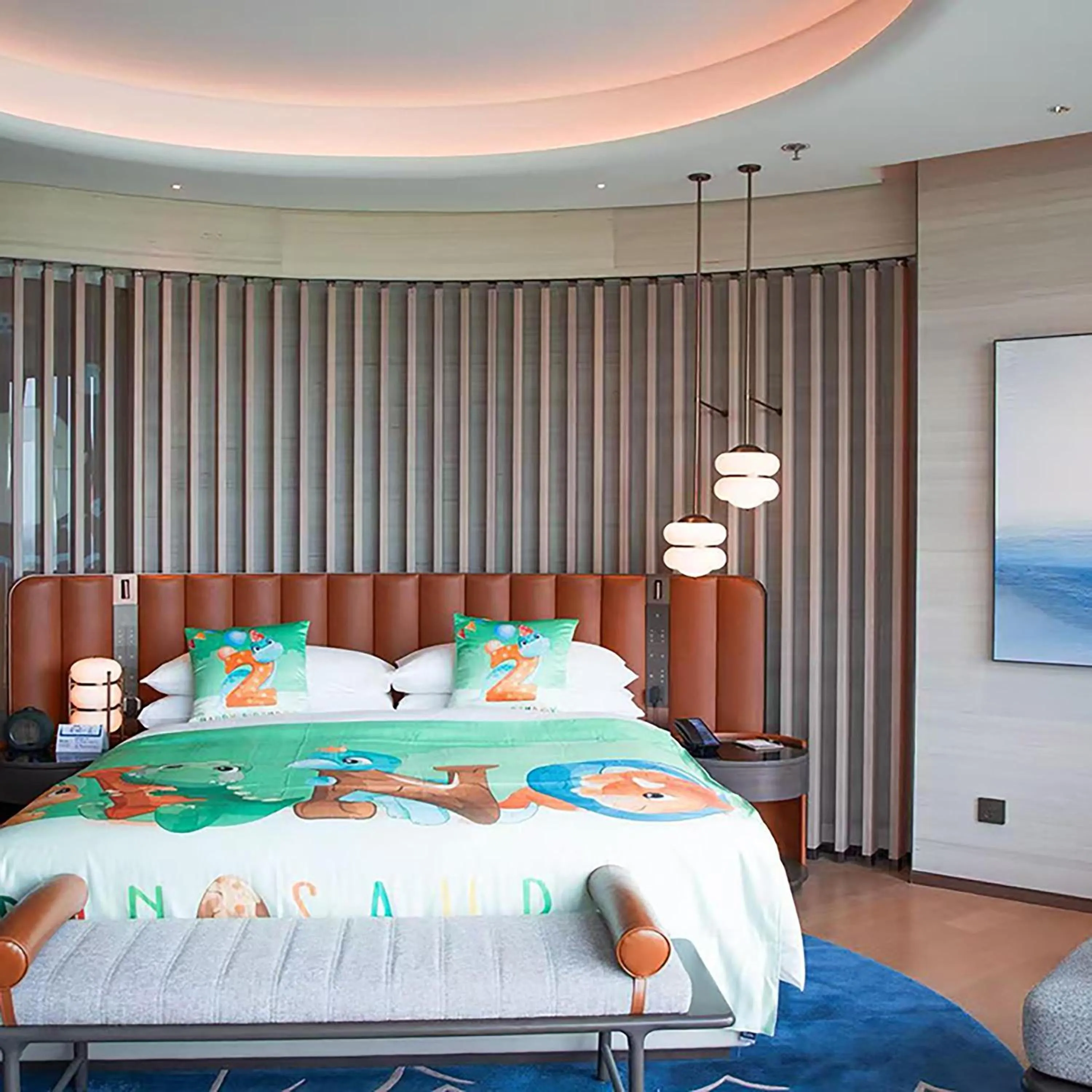 Bed in Hilton Huzhou Nanxun