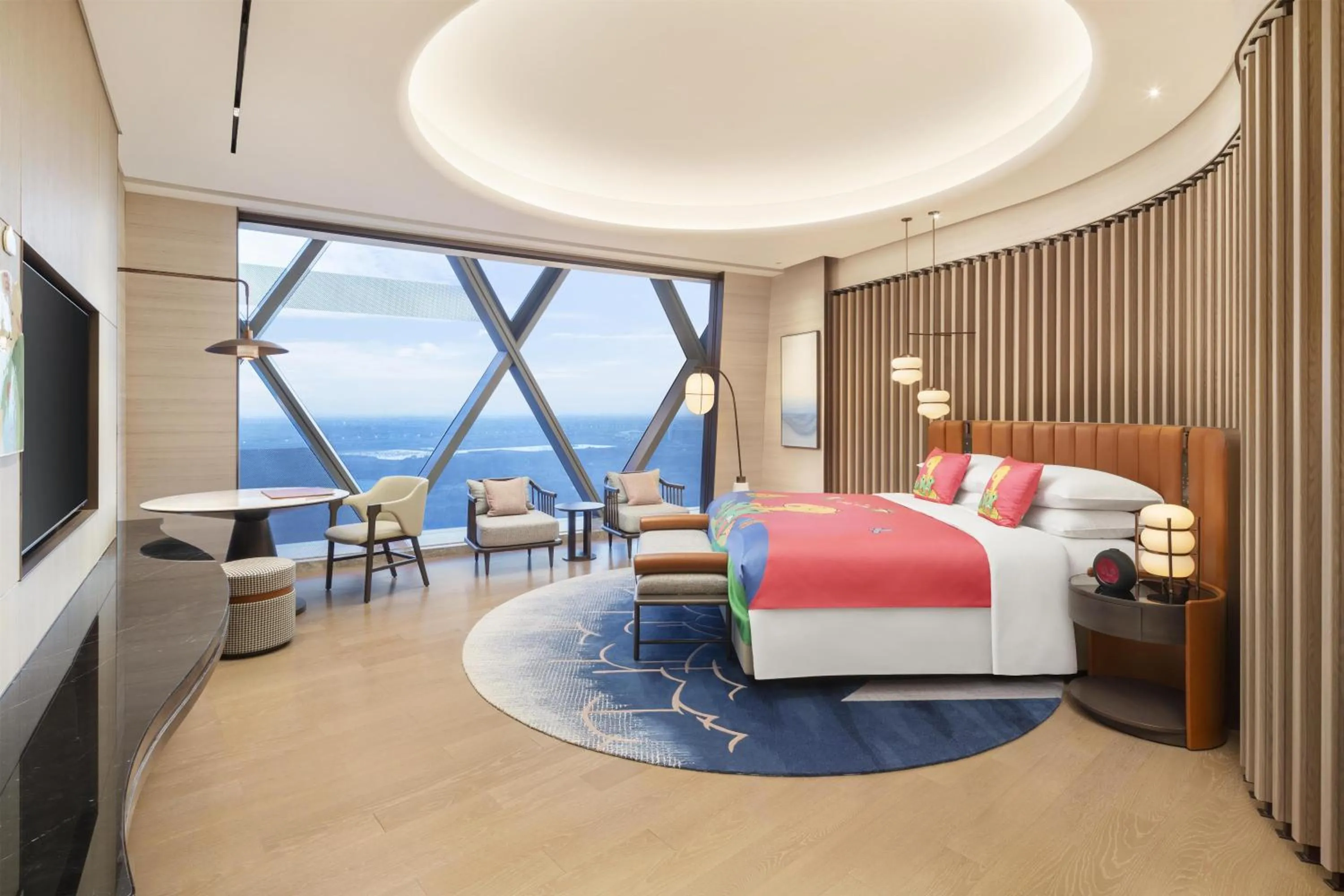 Bed in Hilton Huzhou Nanxun