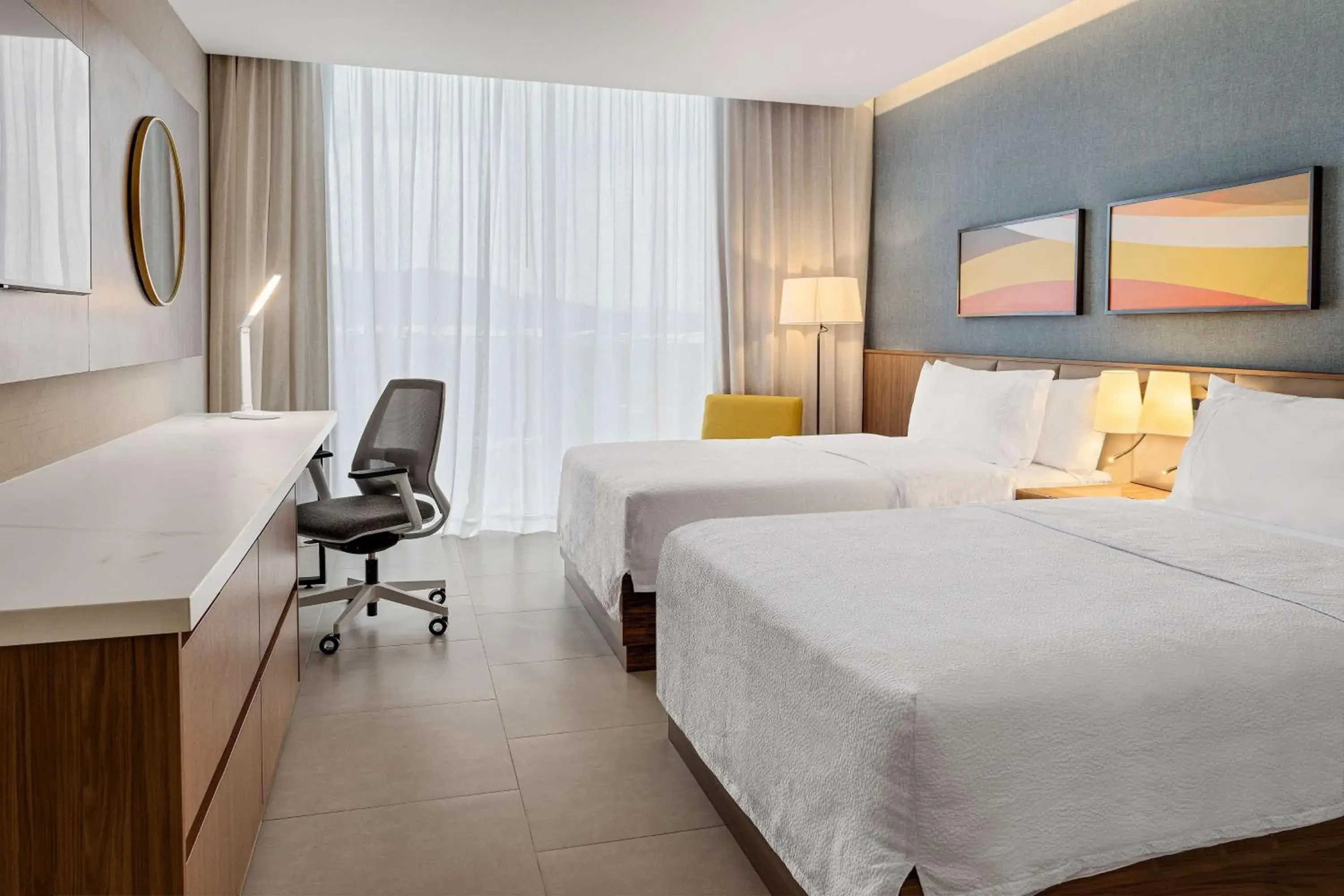 Double Room with Two Double Beds in Hilton Garden Inn San Jose Airport City Mall Double Room with Two Double Beds in Hilton Garden Inn San Jose Airport City Mall