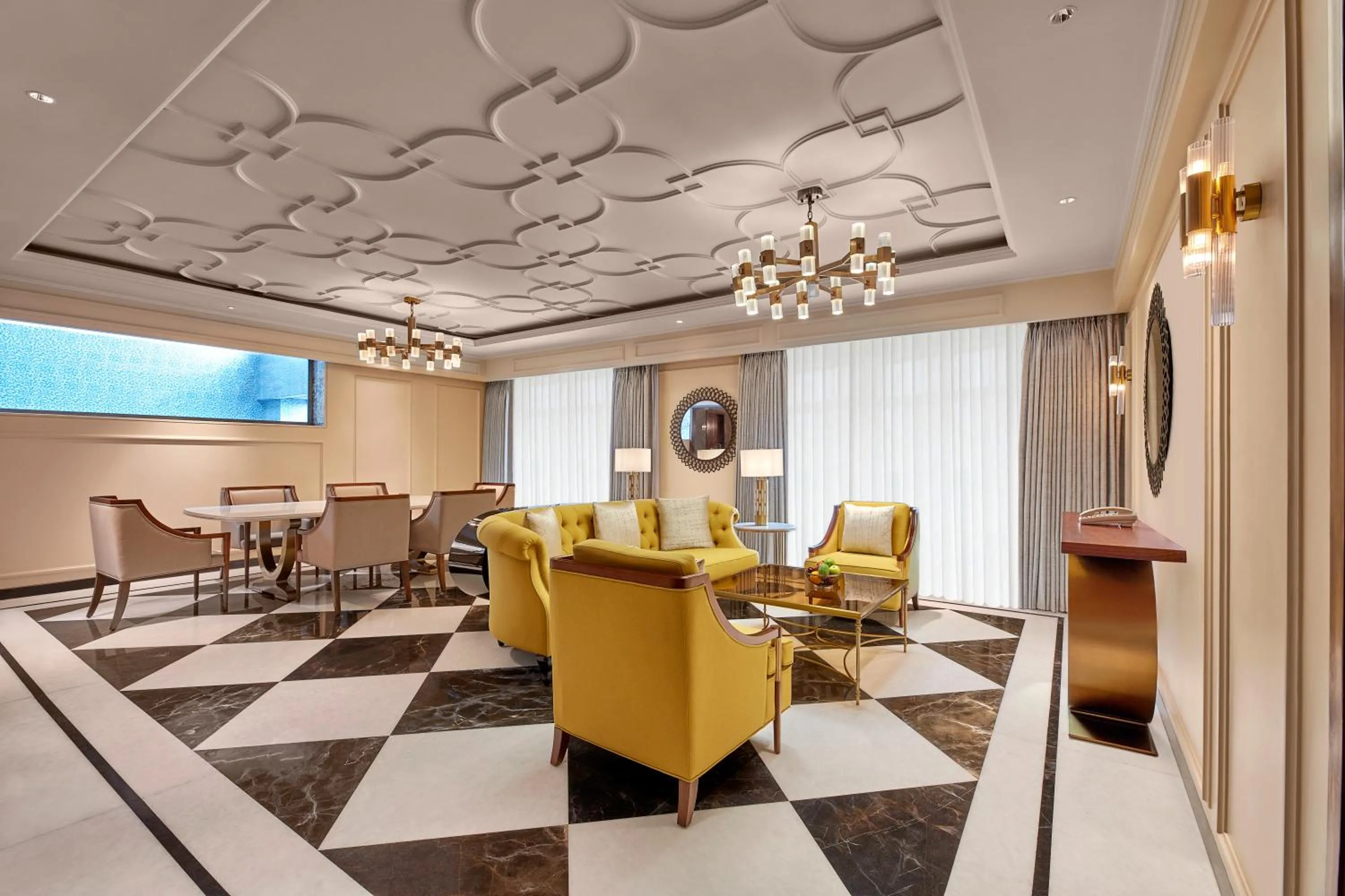 Seating area in Doubletree By Hilton Varanasi