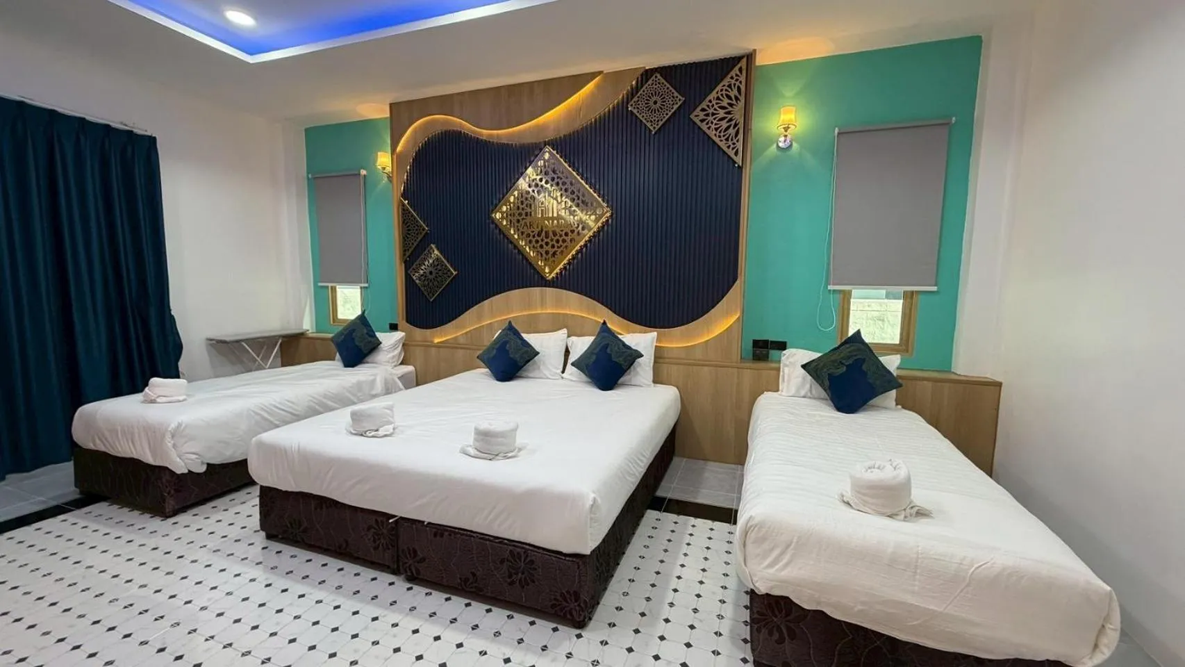 Bed in Art Nara Hotel อาร์ตนรารีสอร์ท