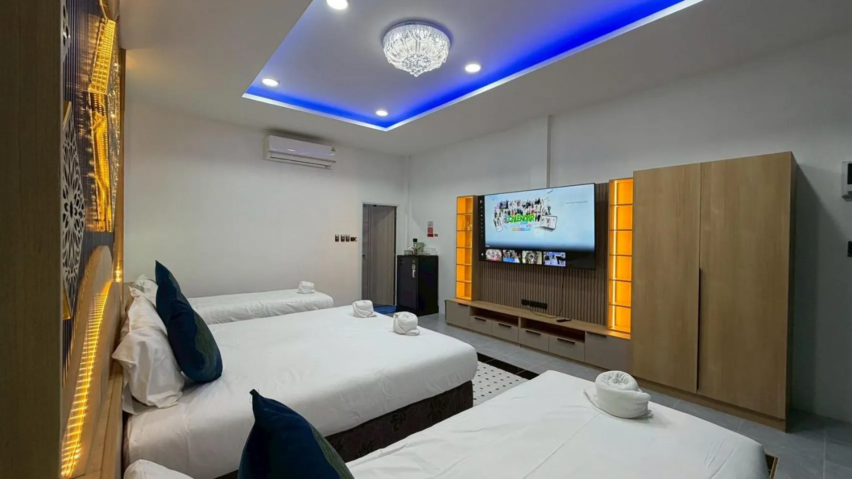 Bed in Art Nara Hotel อาร์ตนรารีสอร์ท