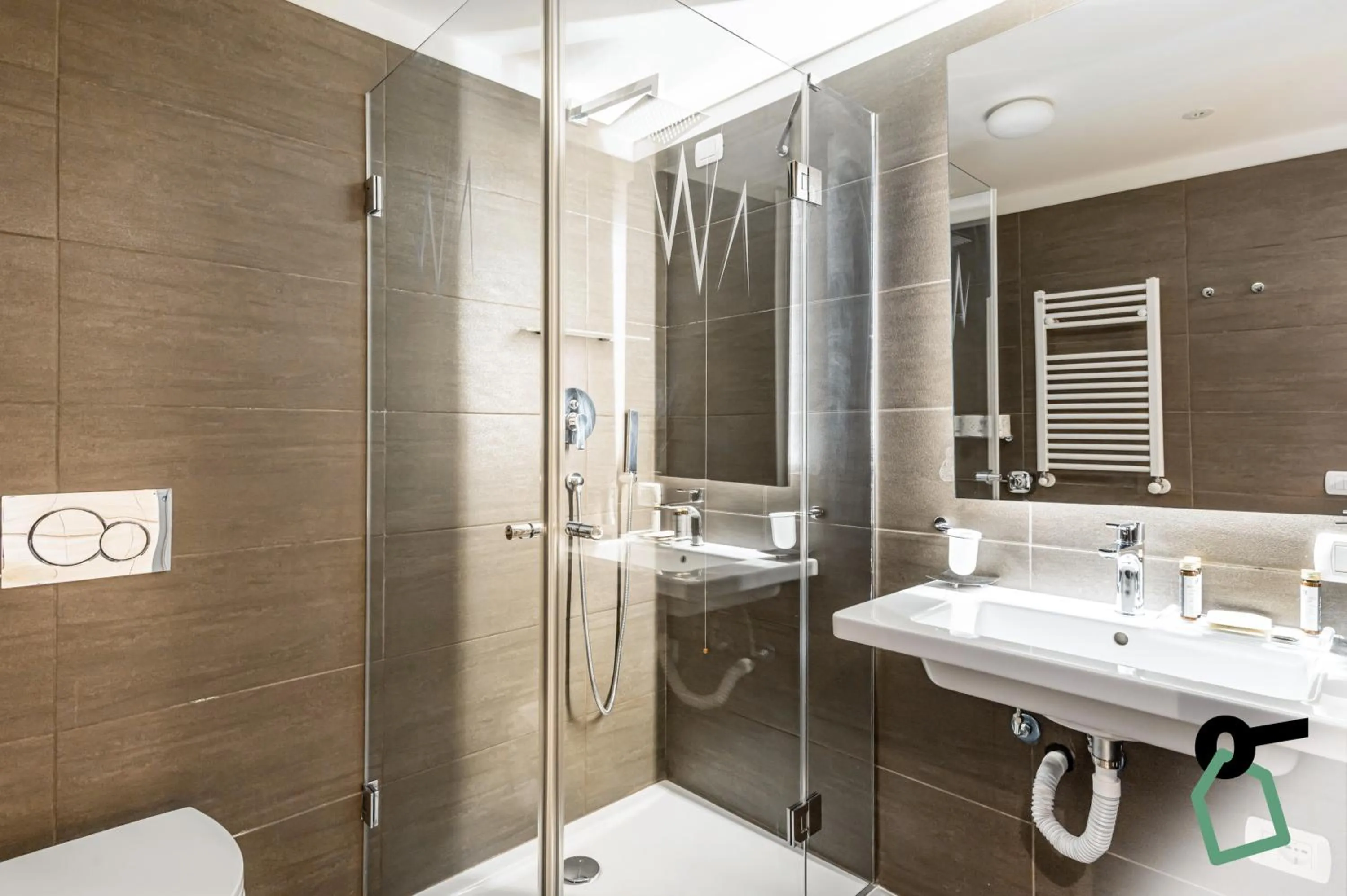 Bathroom in HOTIDAY Room Collection - Cervinia