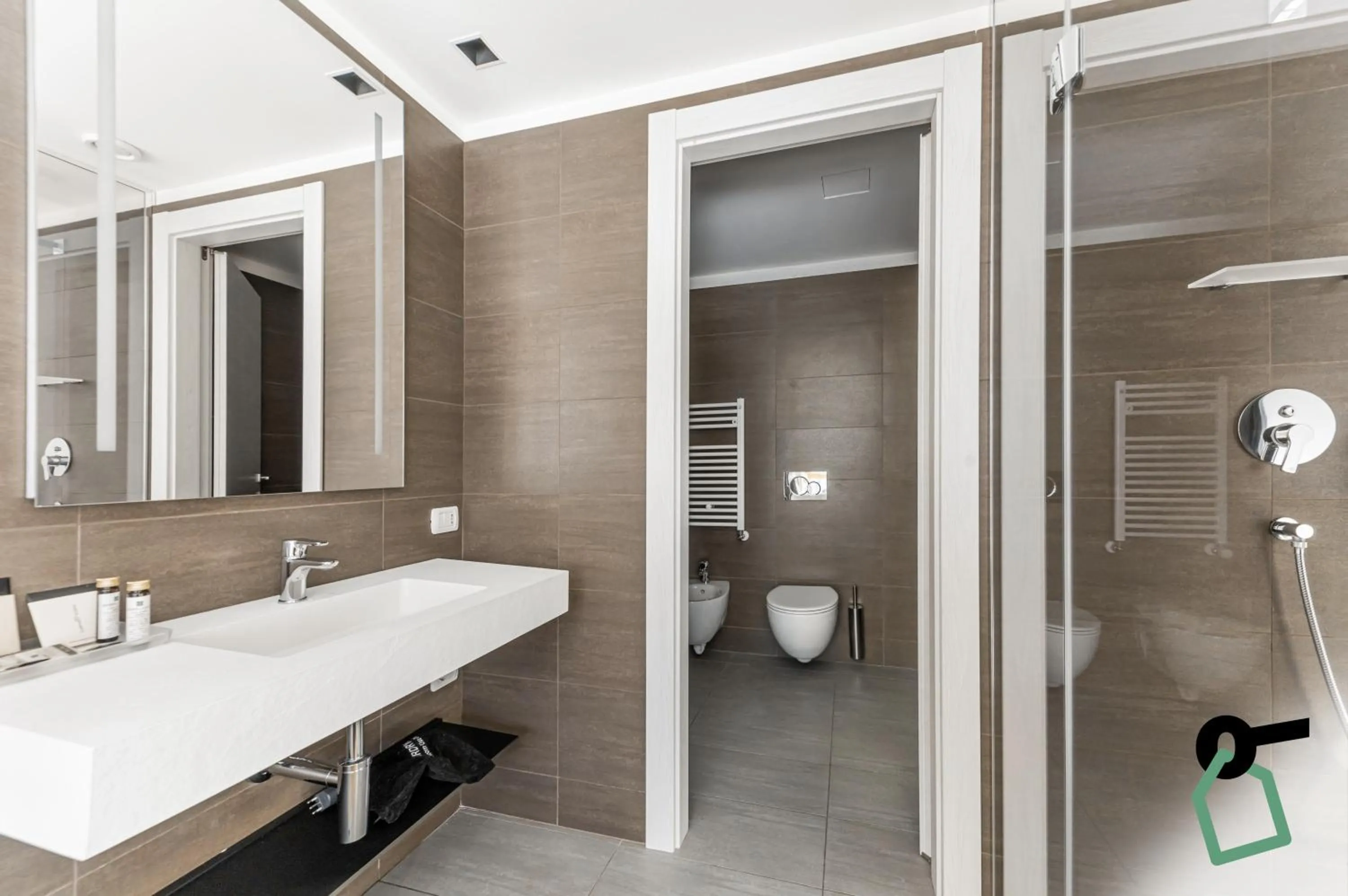 Bathroom in HOTIDAY Room Collection - Cervinia