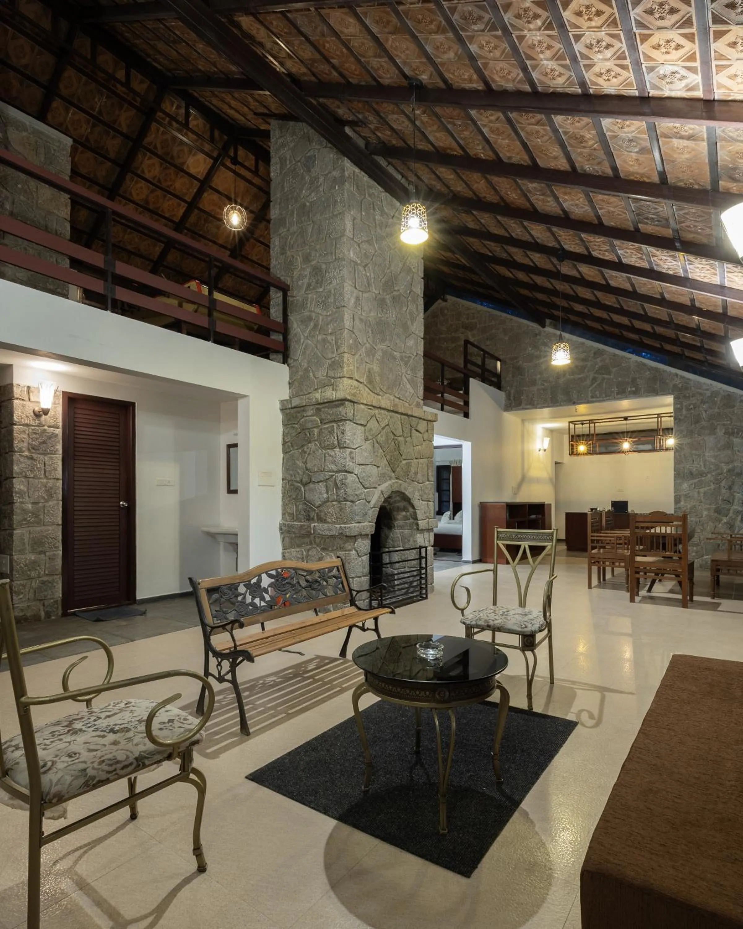 Living room in Avadale Munnar (Stag Groups Not Allowed)