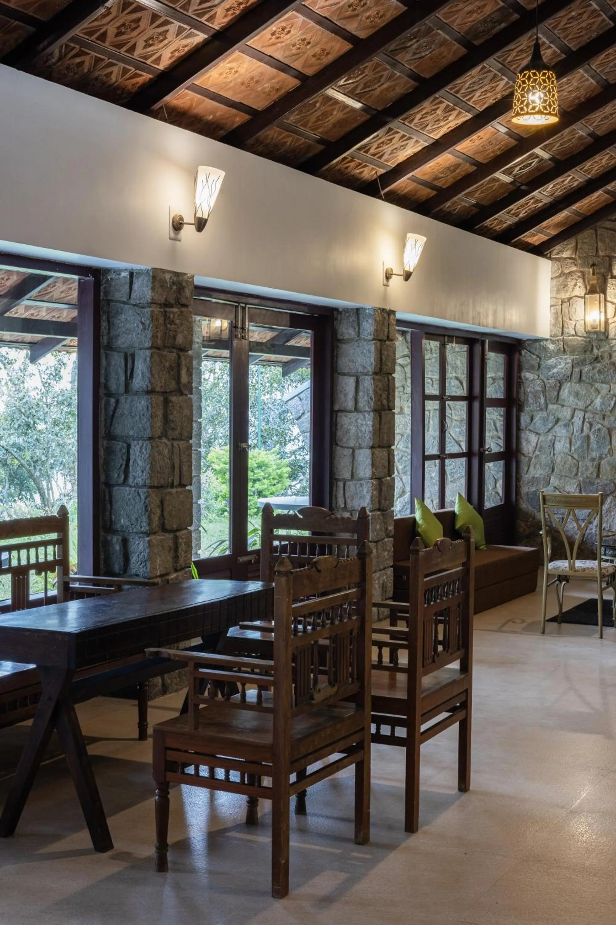 Living room in Avadale Munnar (Stag Groups Not Allowed)