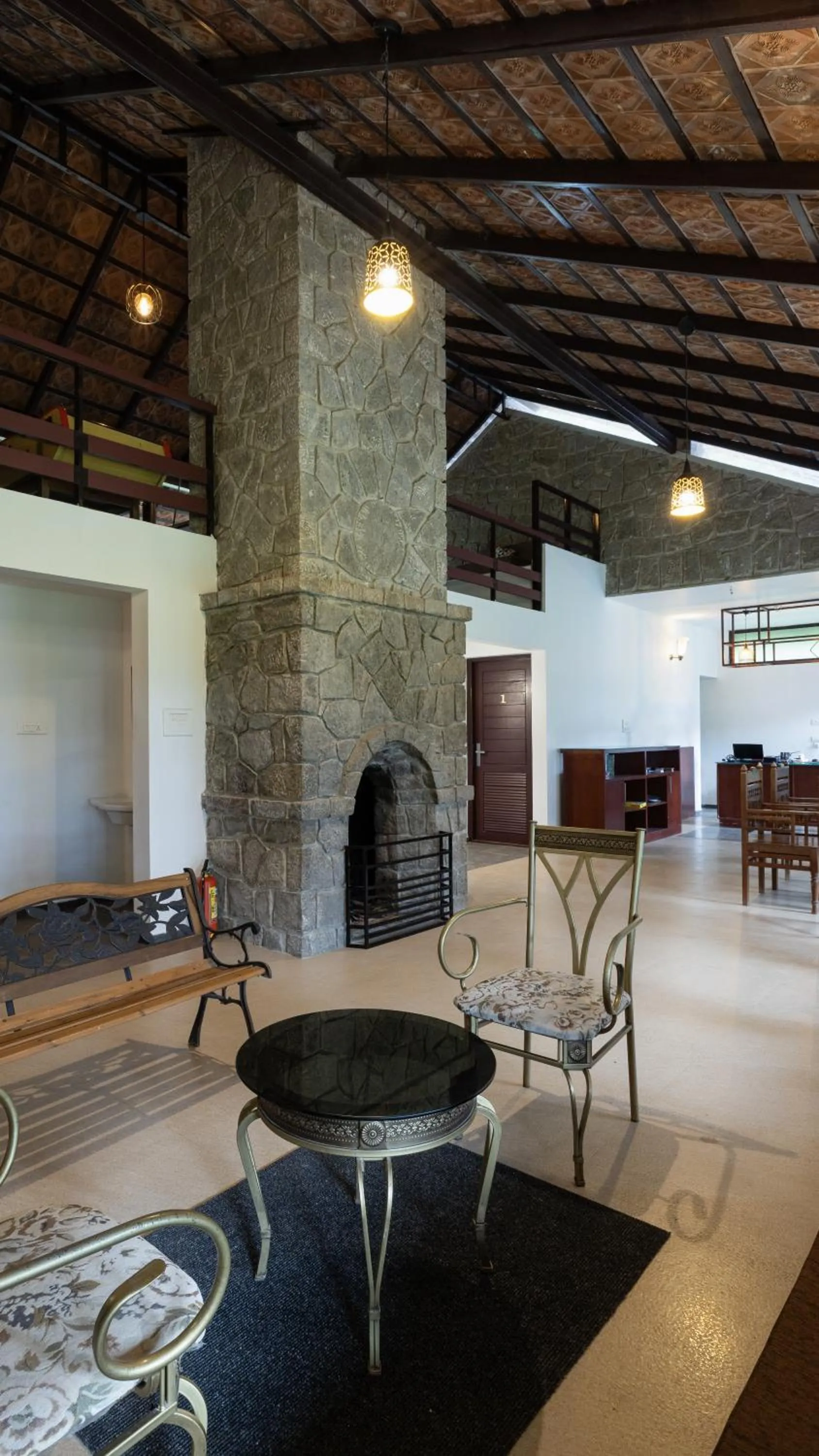 Living room in Avadale Munnar (Stag Groups Not Allowed)