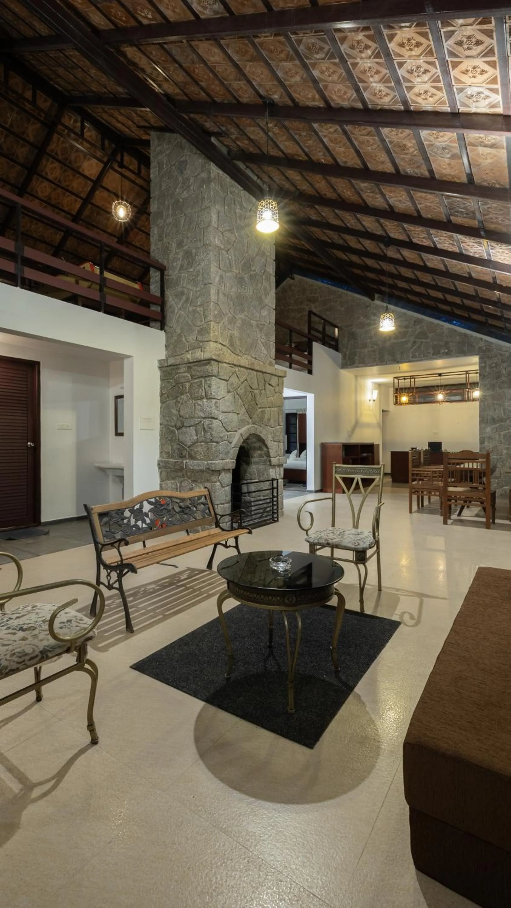 Living room in Avadale Munnar (Stag Groups Not Allowed)