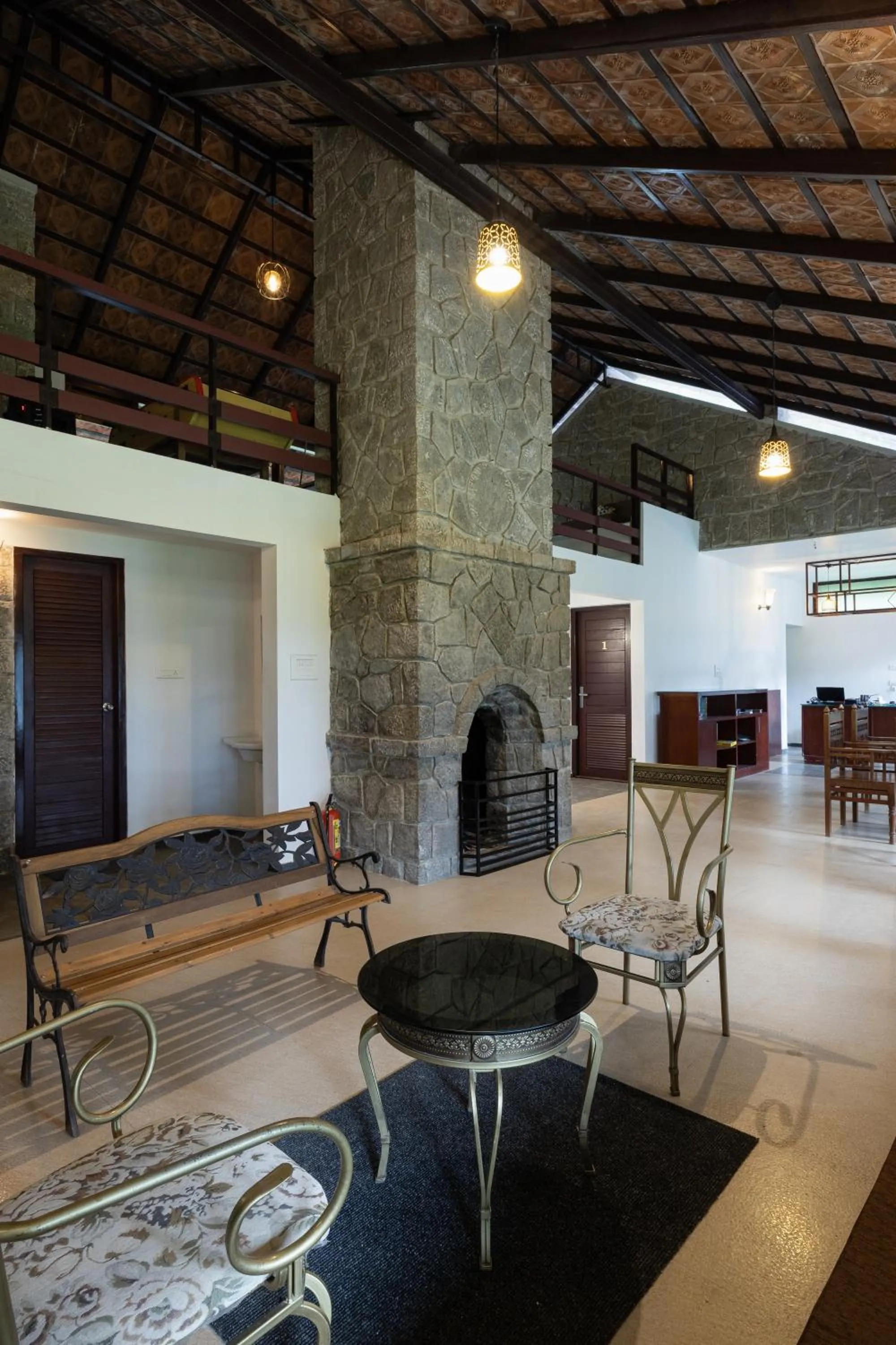 Living room in Avadale Munnar (Stag Groups Not Allowed)