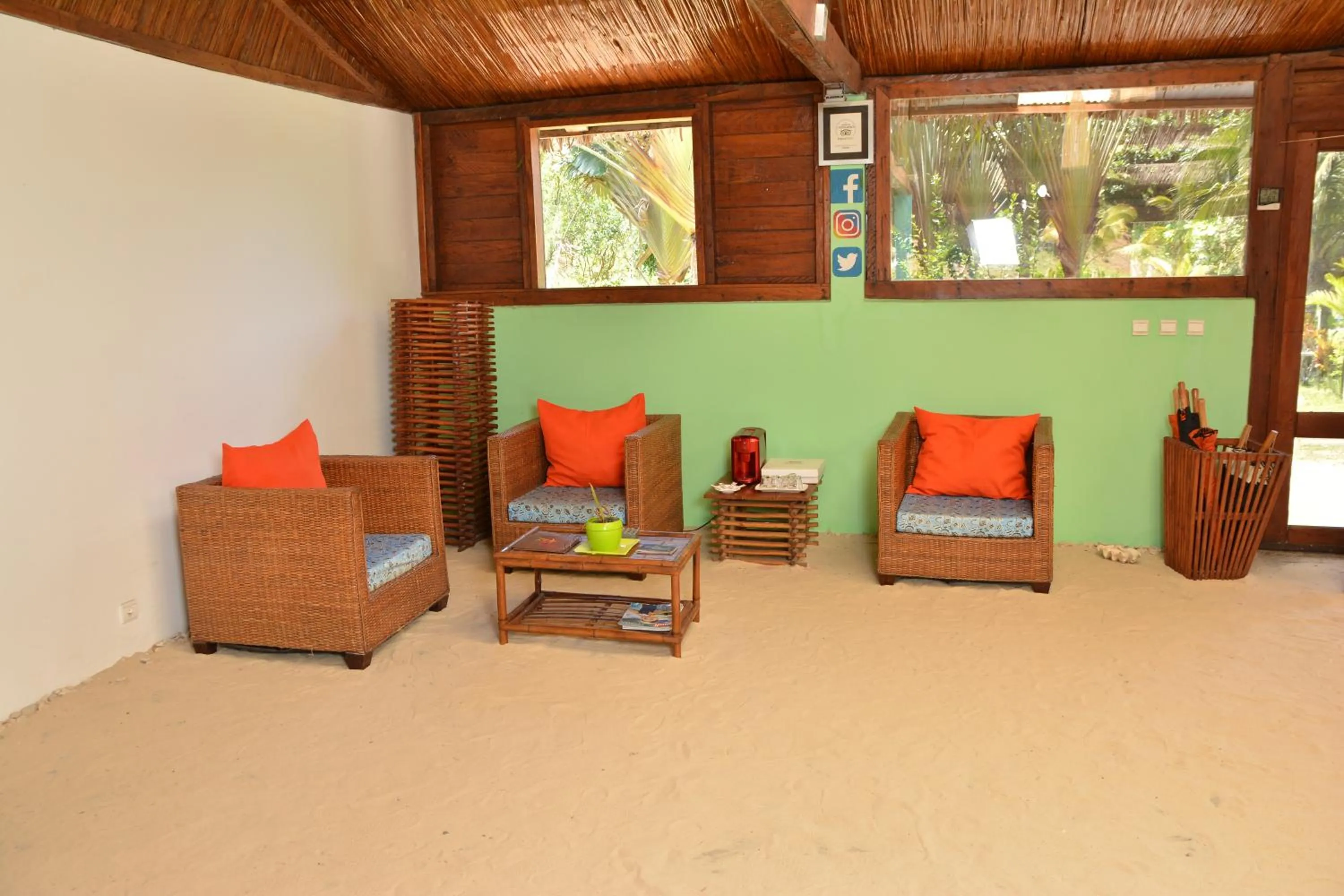 Lobby or reception in Hotel Ecolodge Riake Resort & Villa