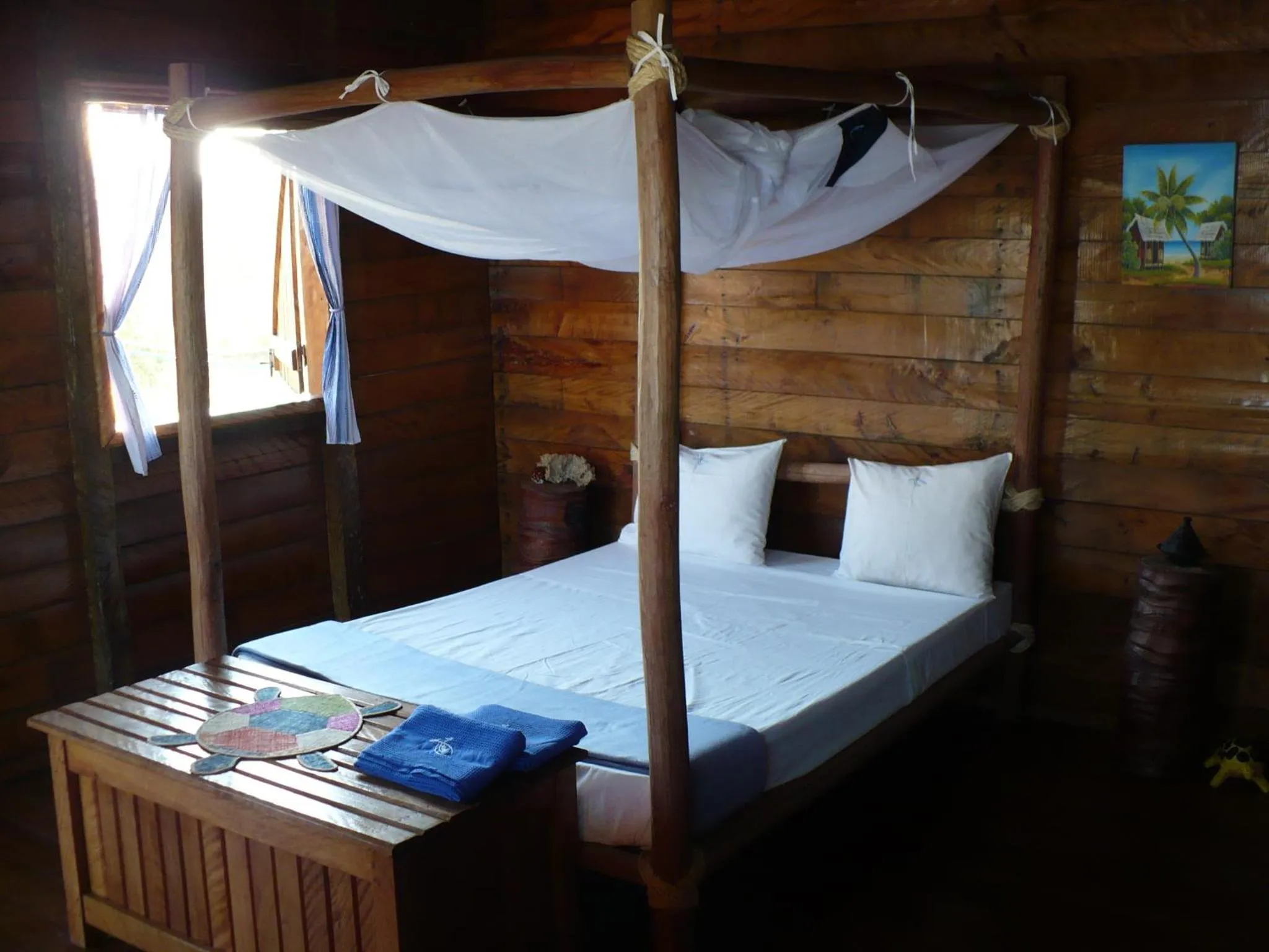 Photo of the whole room, Bed in Hotel Ecolodge Riake Resort & Villa