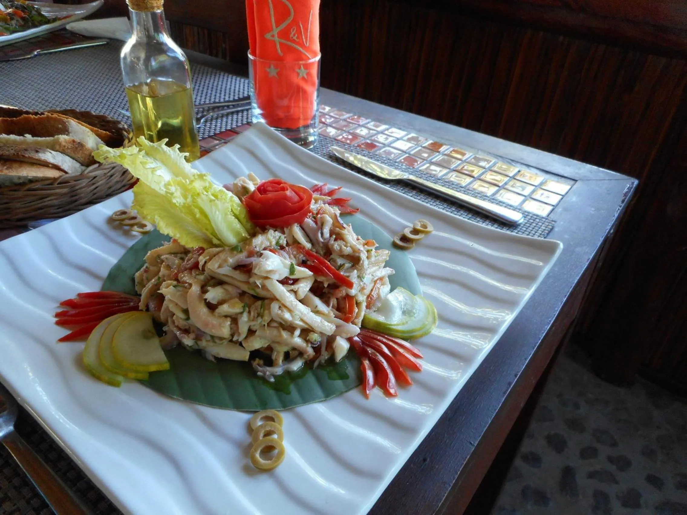 Lunch in Hotel Ecolodge Riake Resort & Villa
