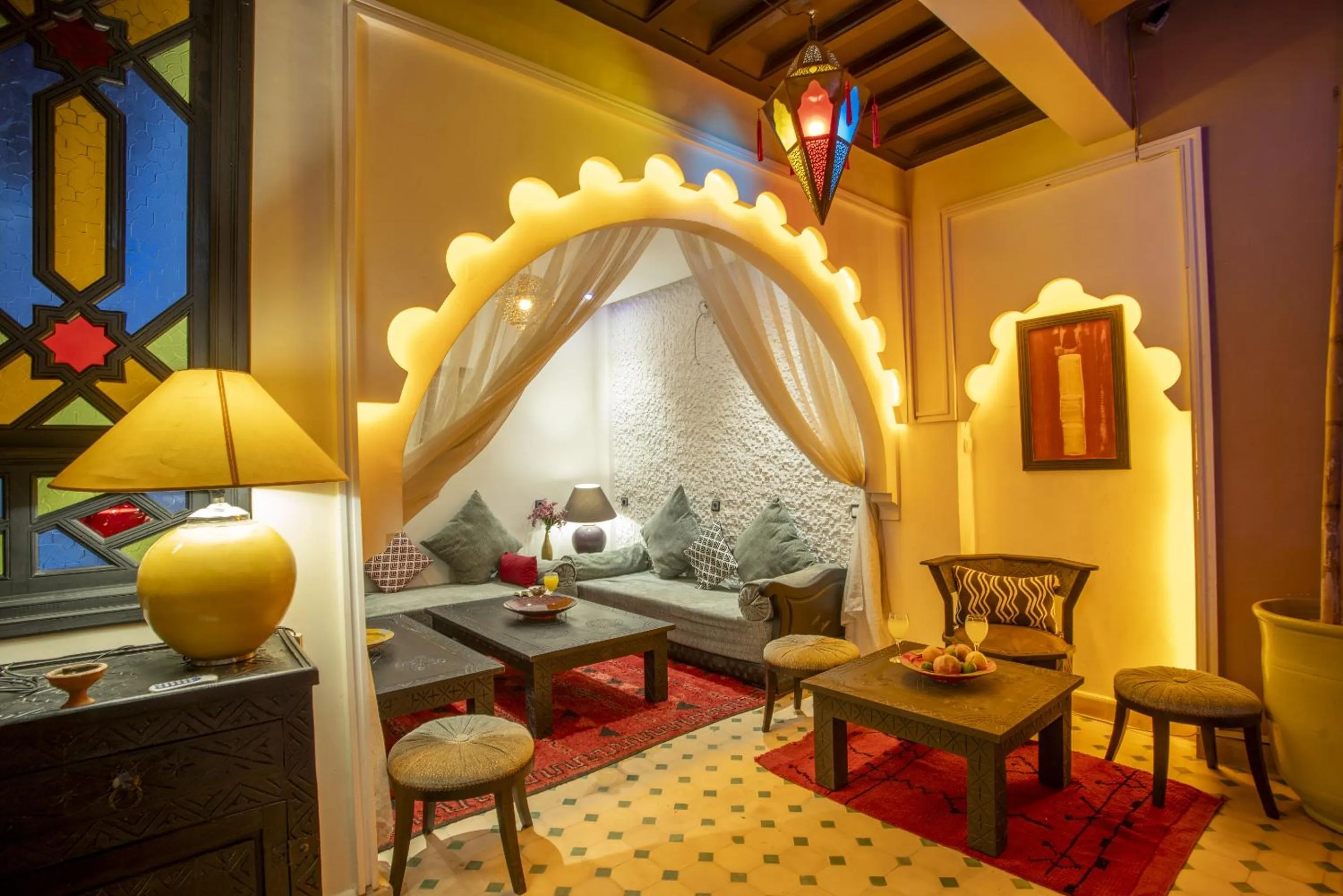 Living room in Riad Tala