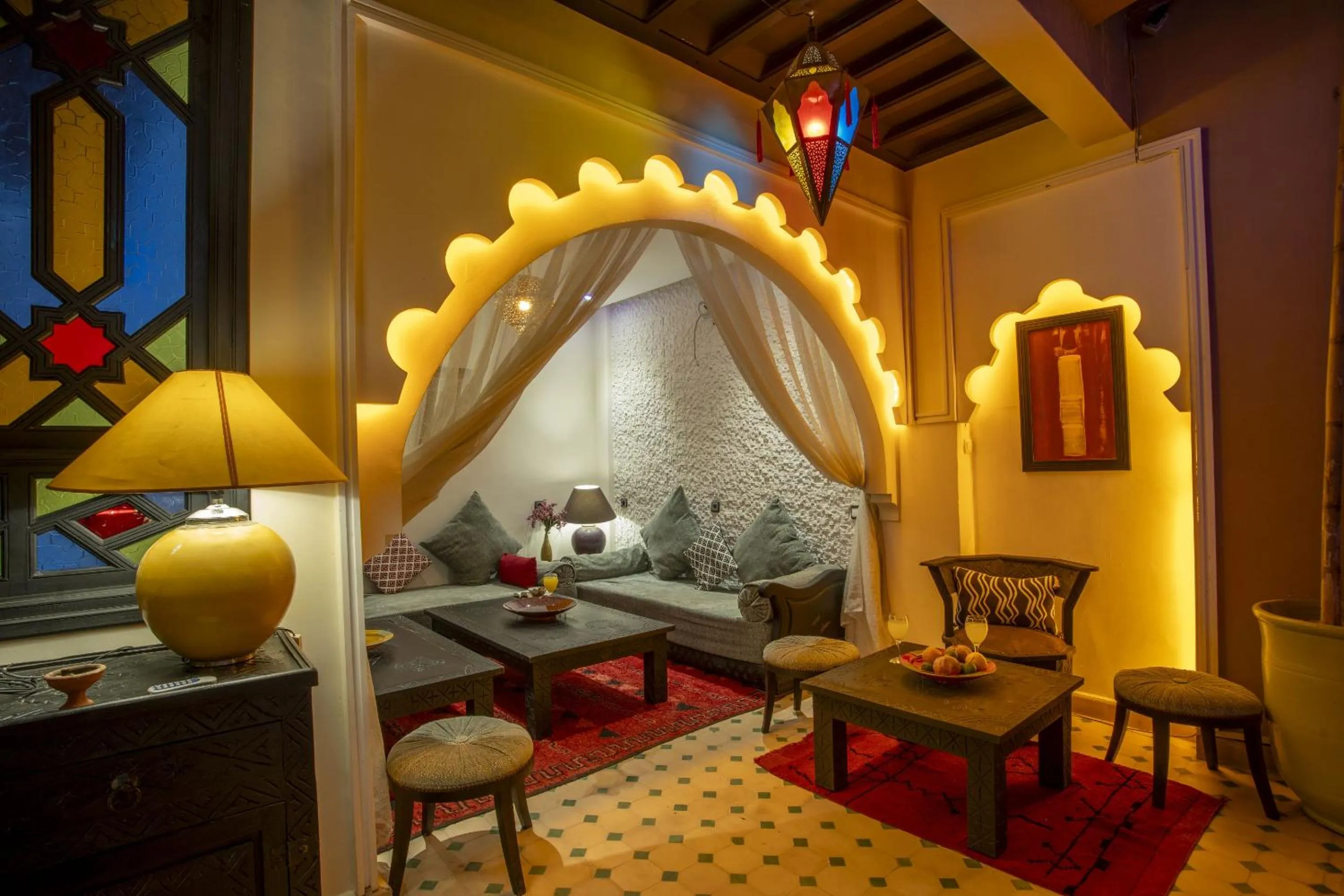Living room in Riad Tala