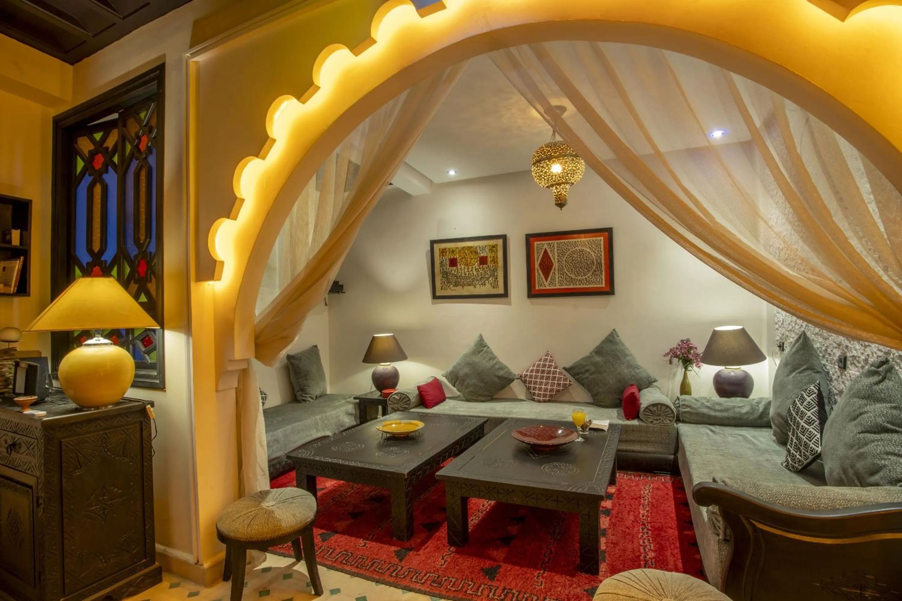 Living room in Riad Tala