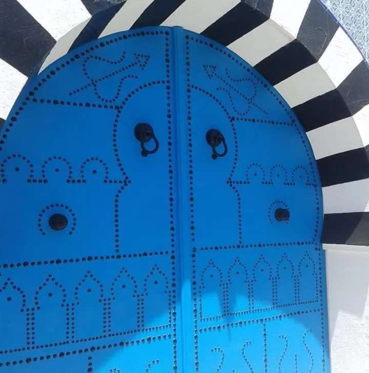 Facade/entrance in Dar El Goulli