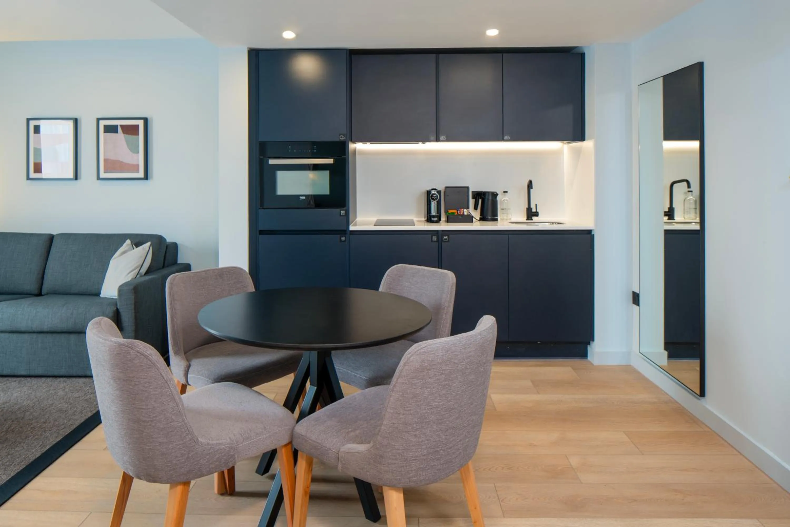 Living room in Aparthotel Birmingham