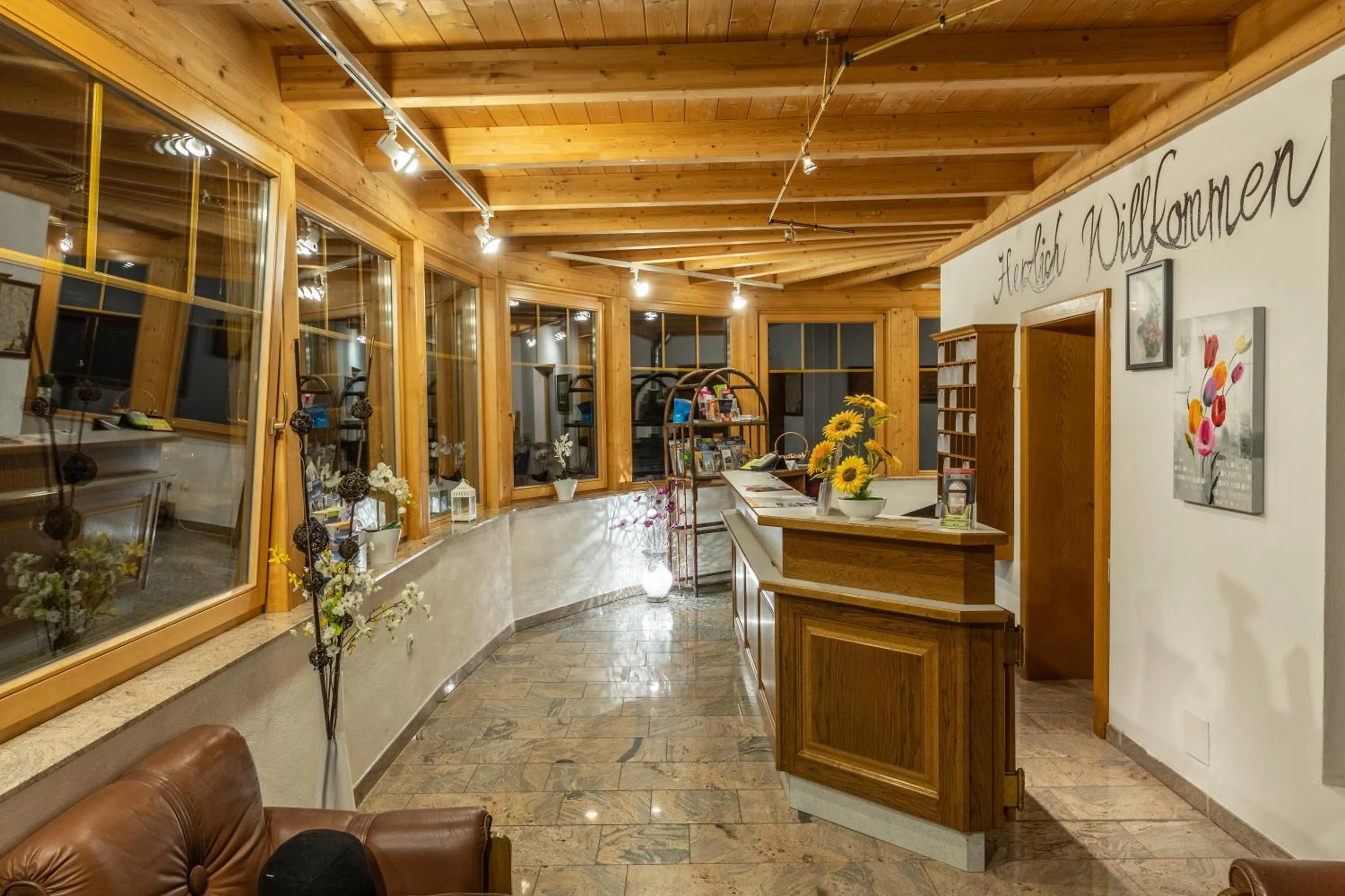 Lobby or reception in Seelacherhof