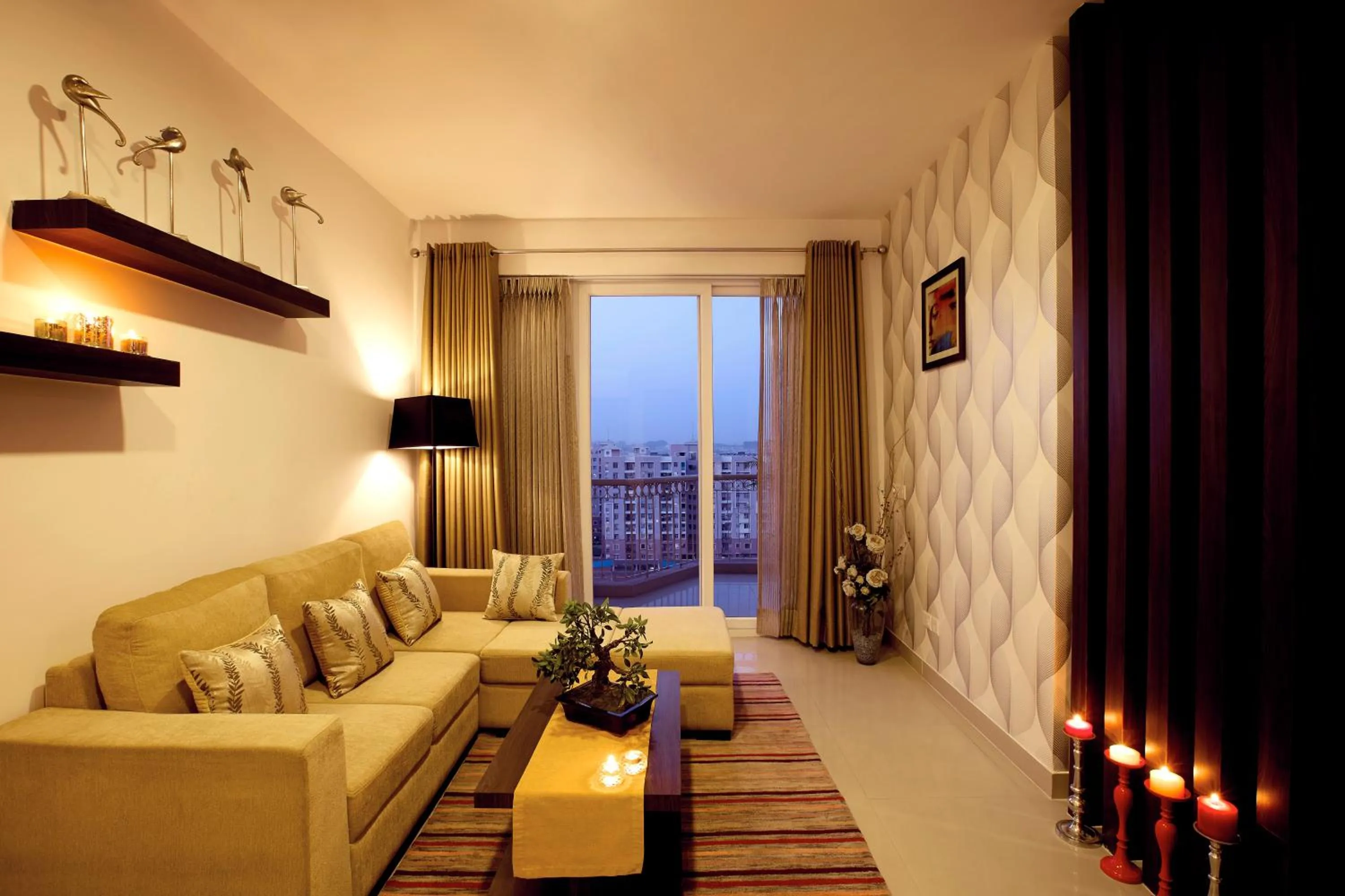 Living room in Golden Tulip Bhiwadi
