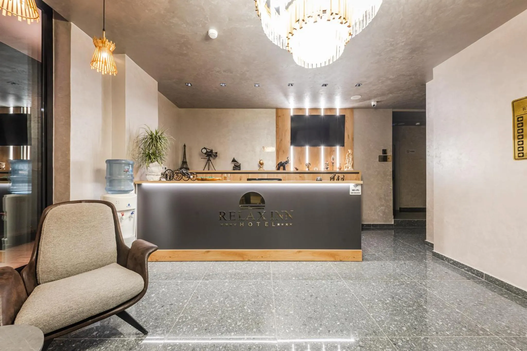 Decorative detail in Relax Inn Hotel Durres