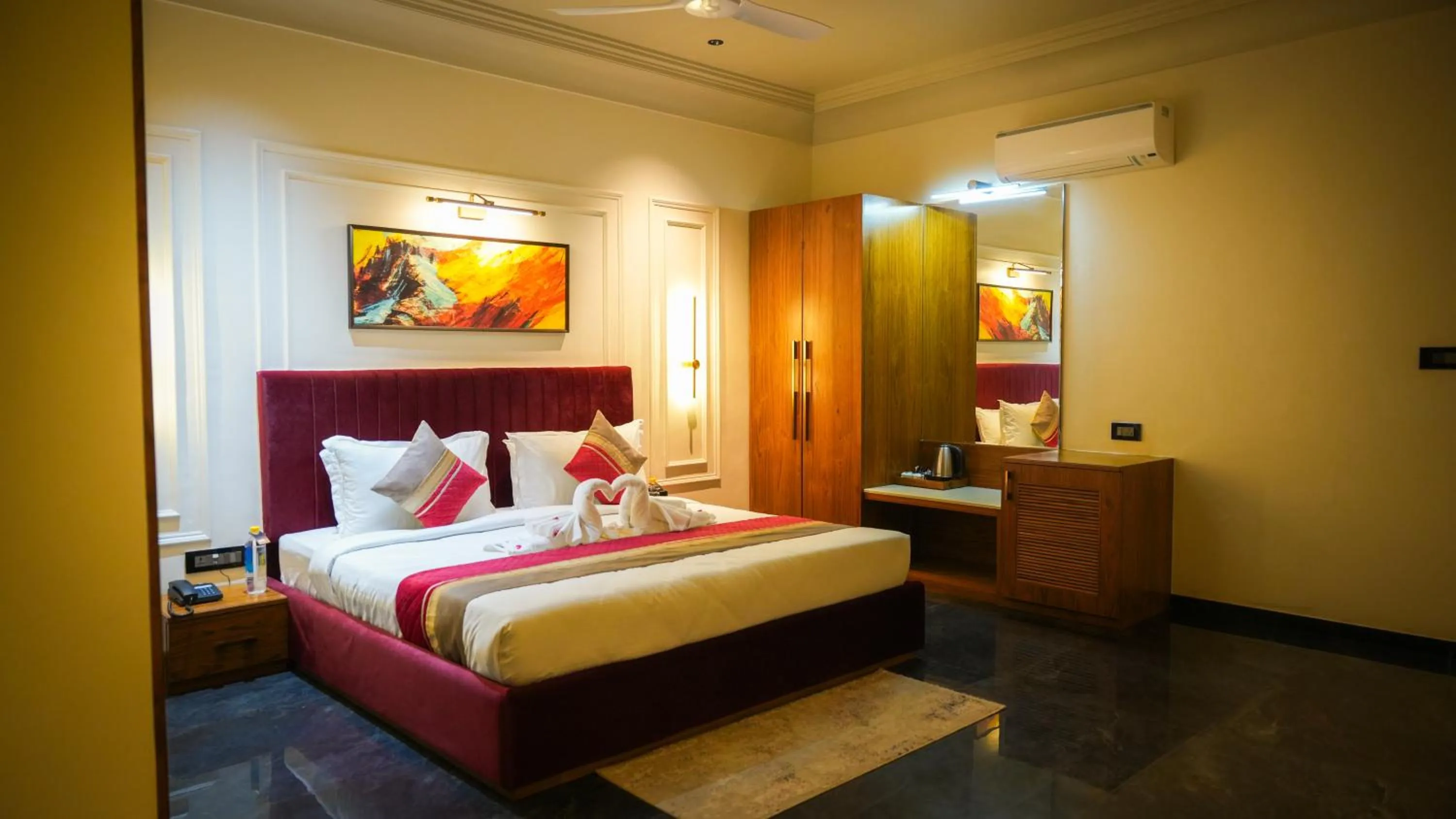 Bed in THE LOVE PASSION KARMA CLUB & RESORT