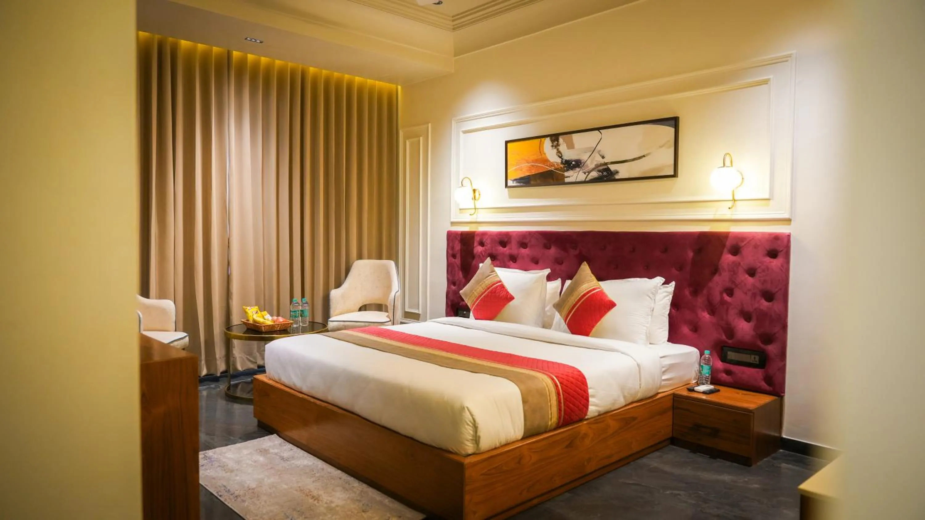 Bed in THE LOVE PASSION KARMA CLUB & RESORT