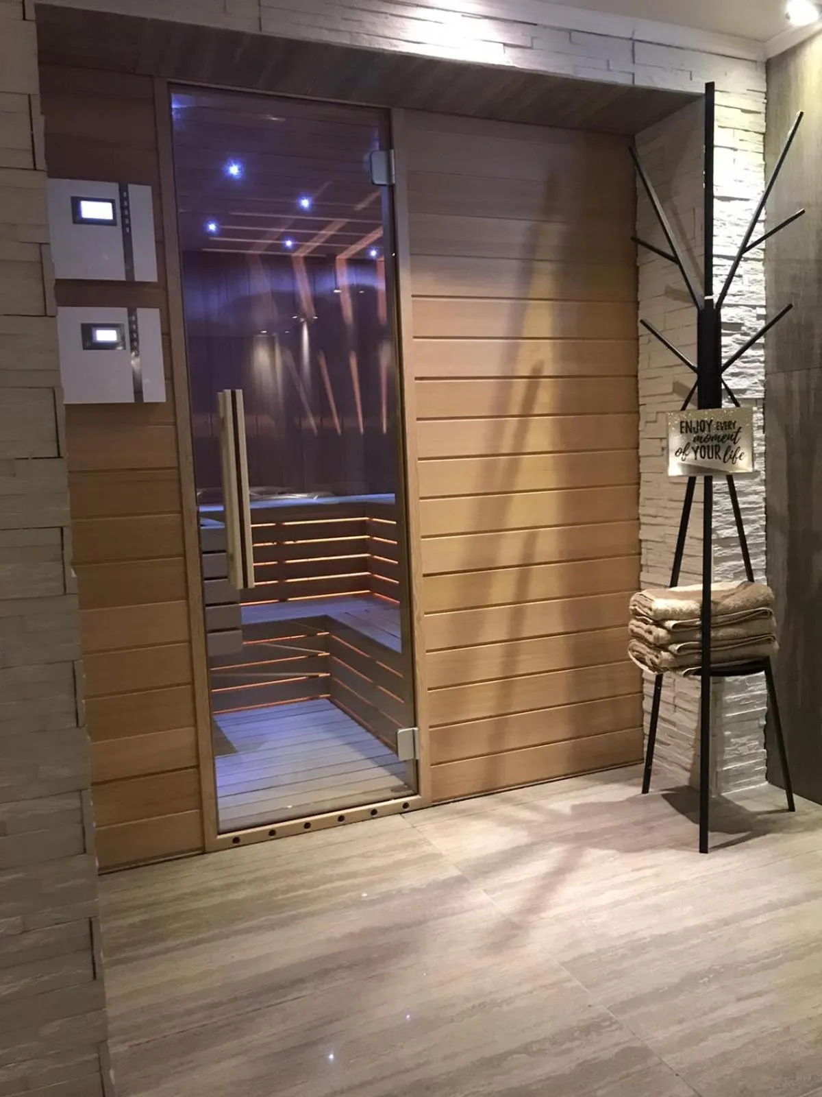 Sauna in Villa Biser Dunava