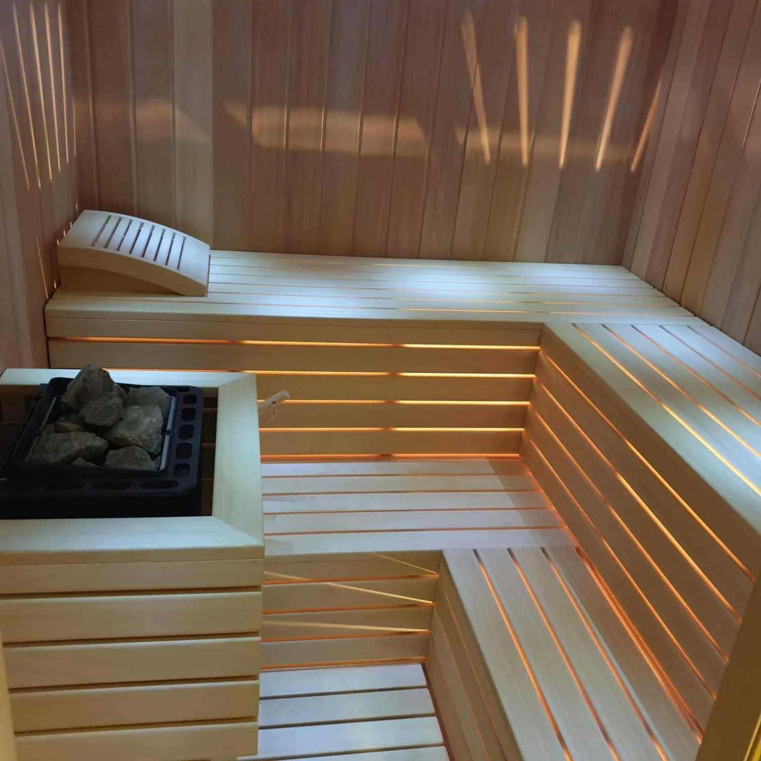 Sauna in Villa Biser Dunava