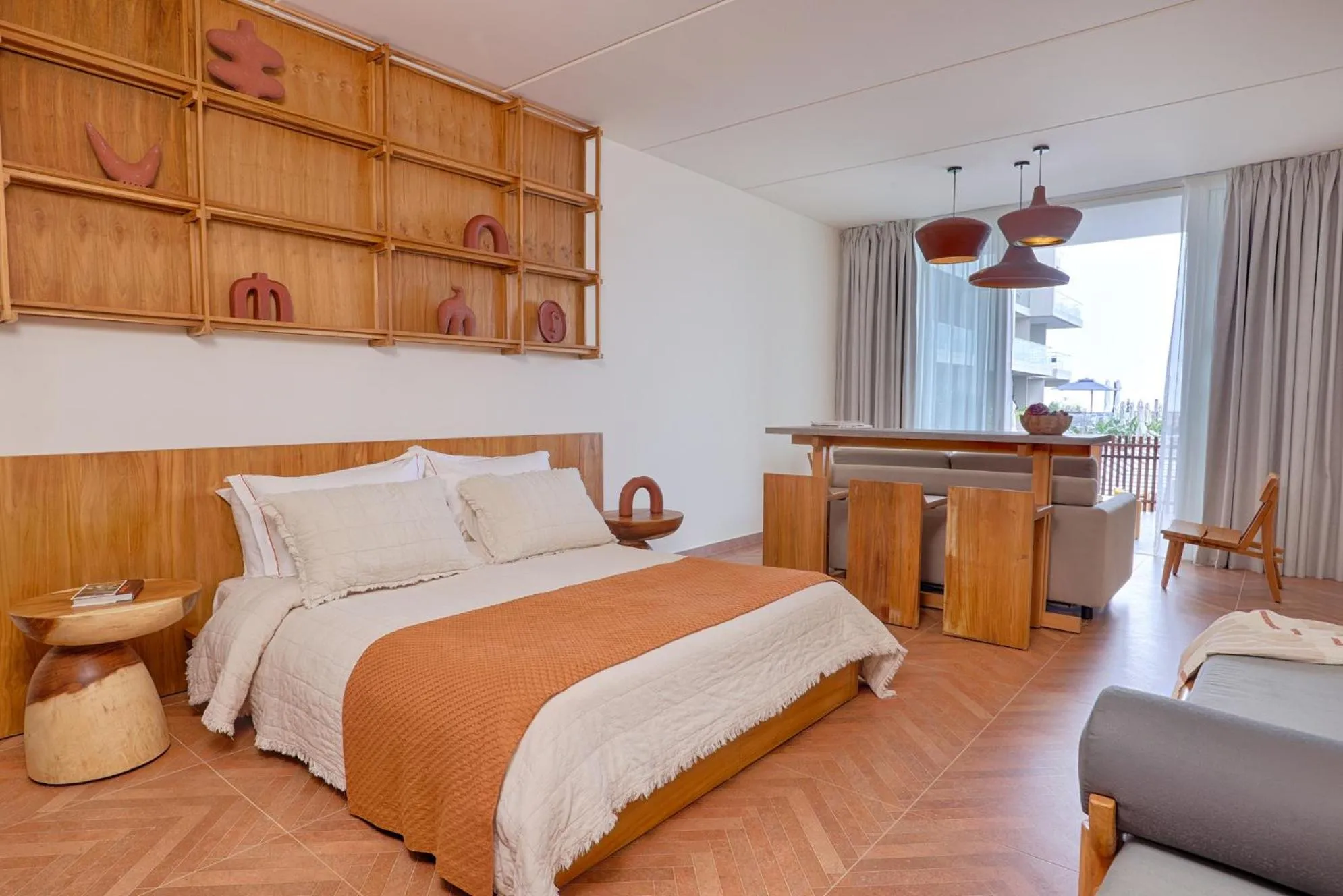 Bedroom, Bed in WhiteLace Resort