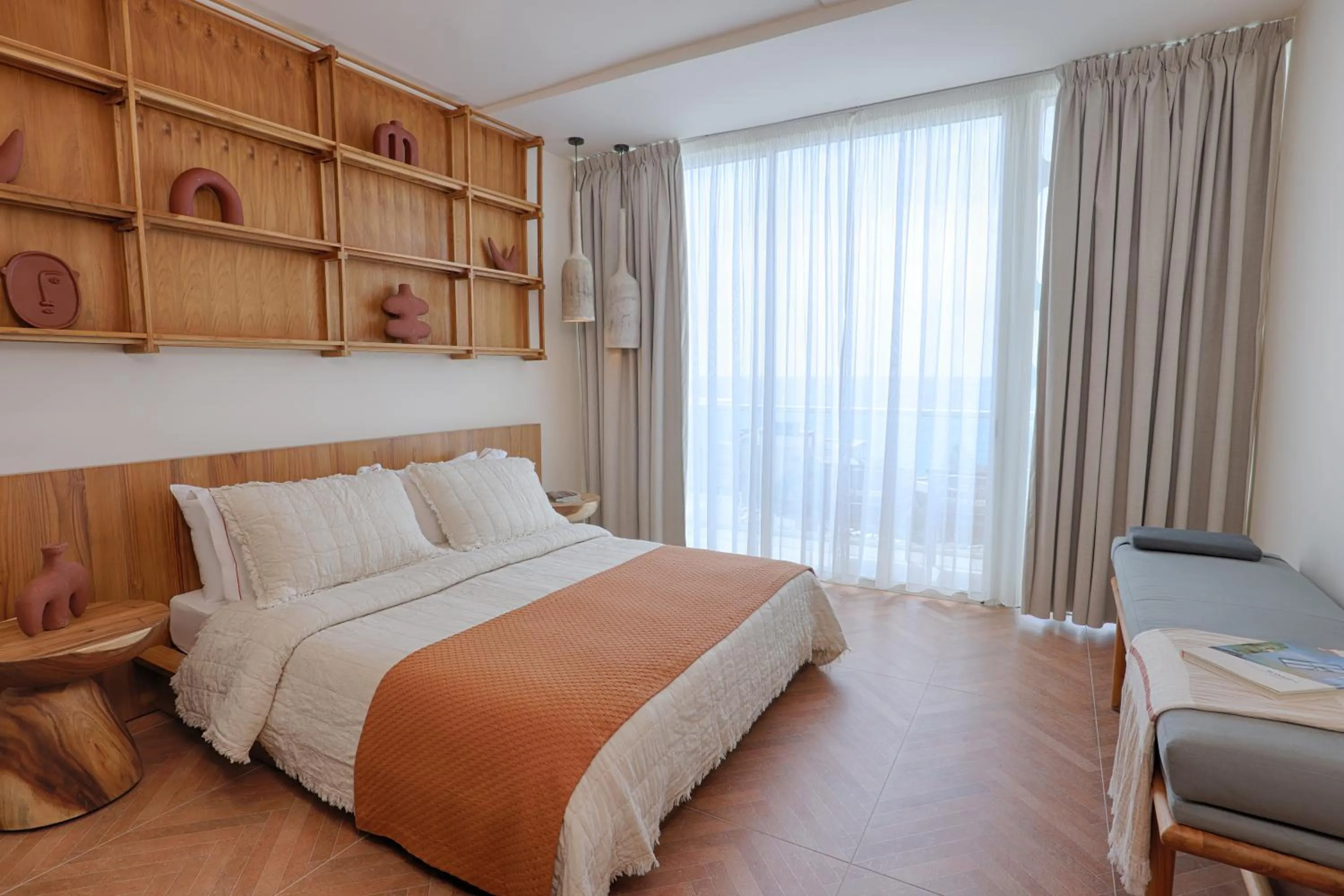 Bed in WhiteLace Resort