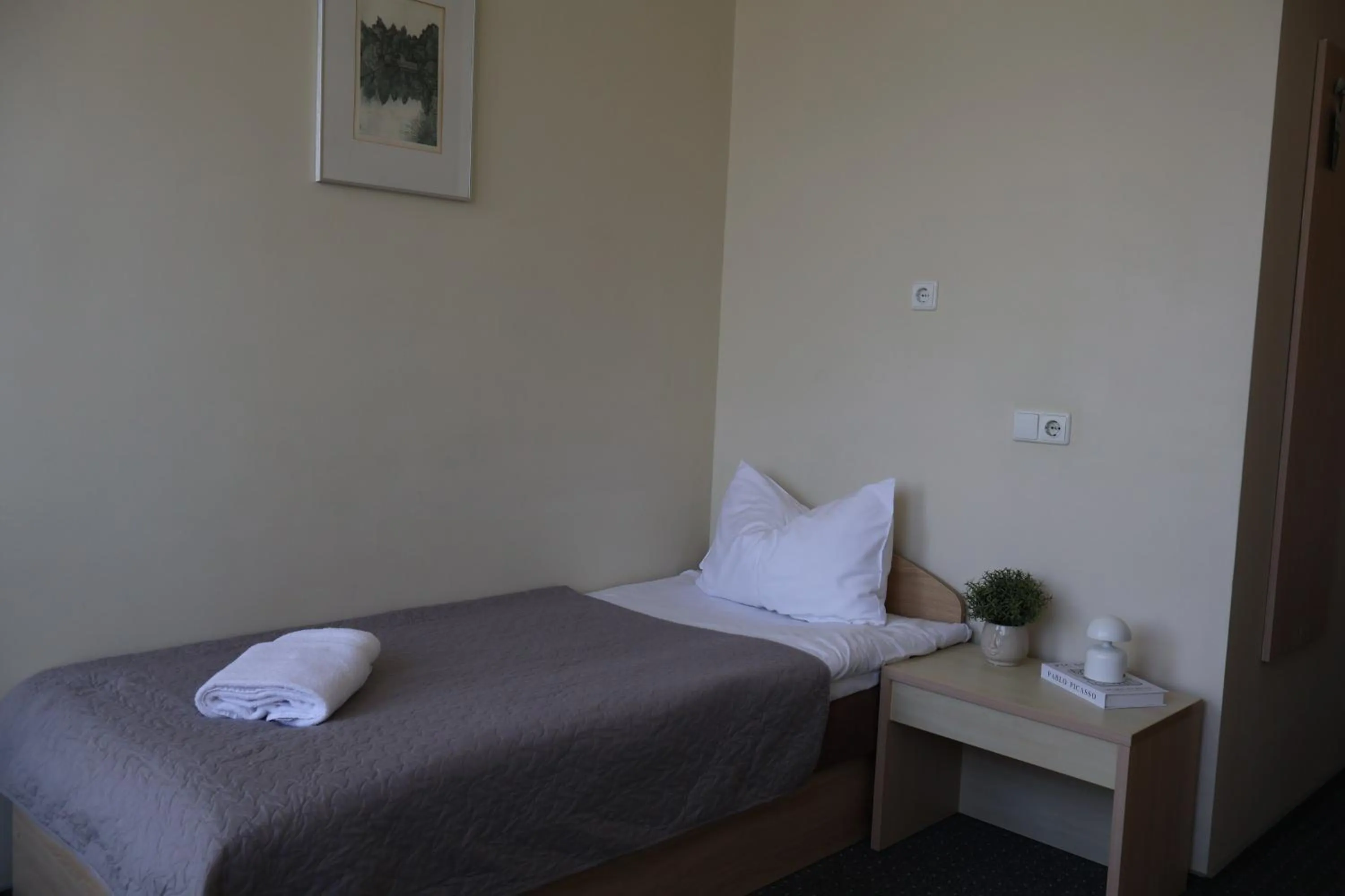 Bed in Palangos Dailė Self Check-in