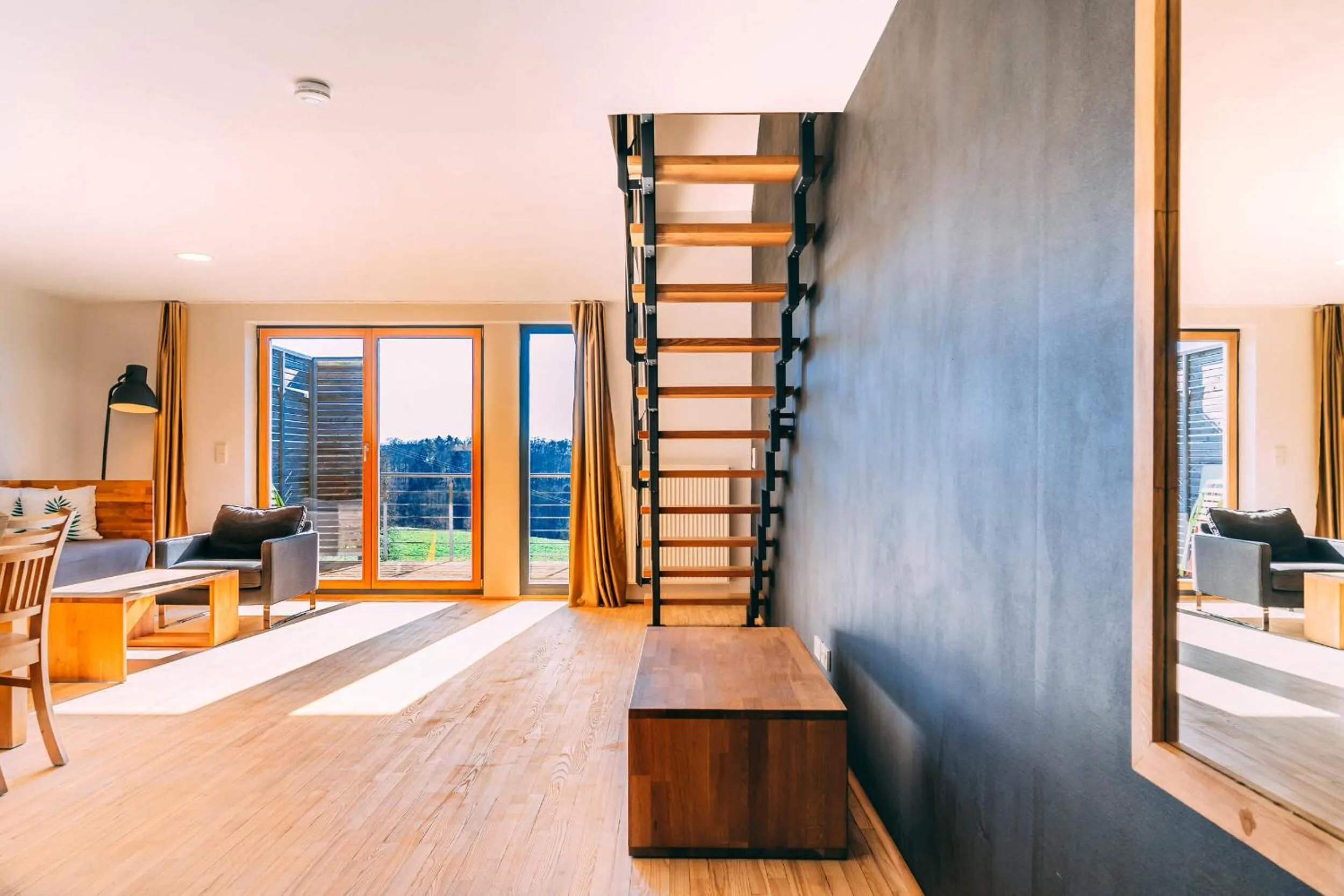 Living room in Gut Hügle Erlebnishof