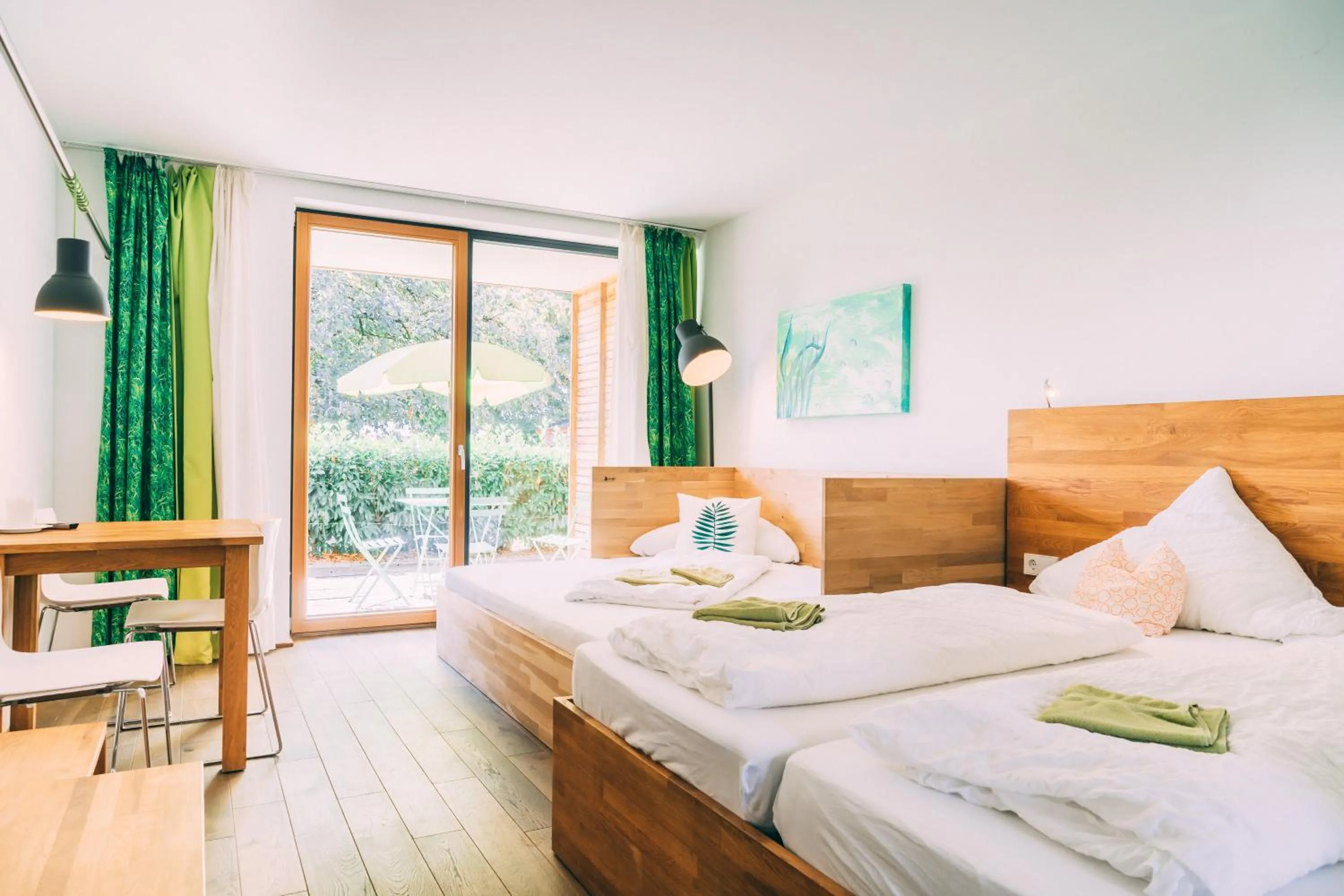 Photo of the whole room, Bed in Gut Hügle Erlebnishof