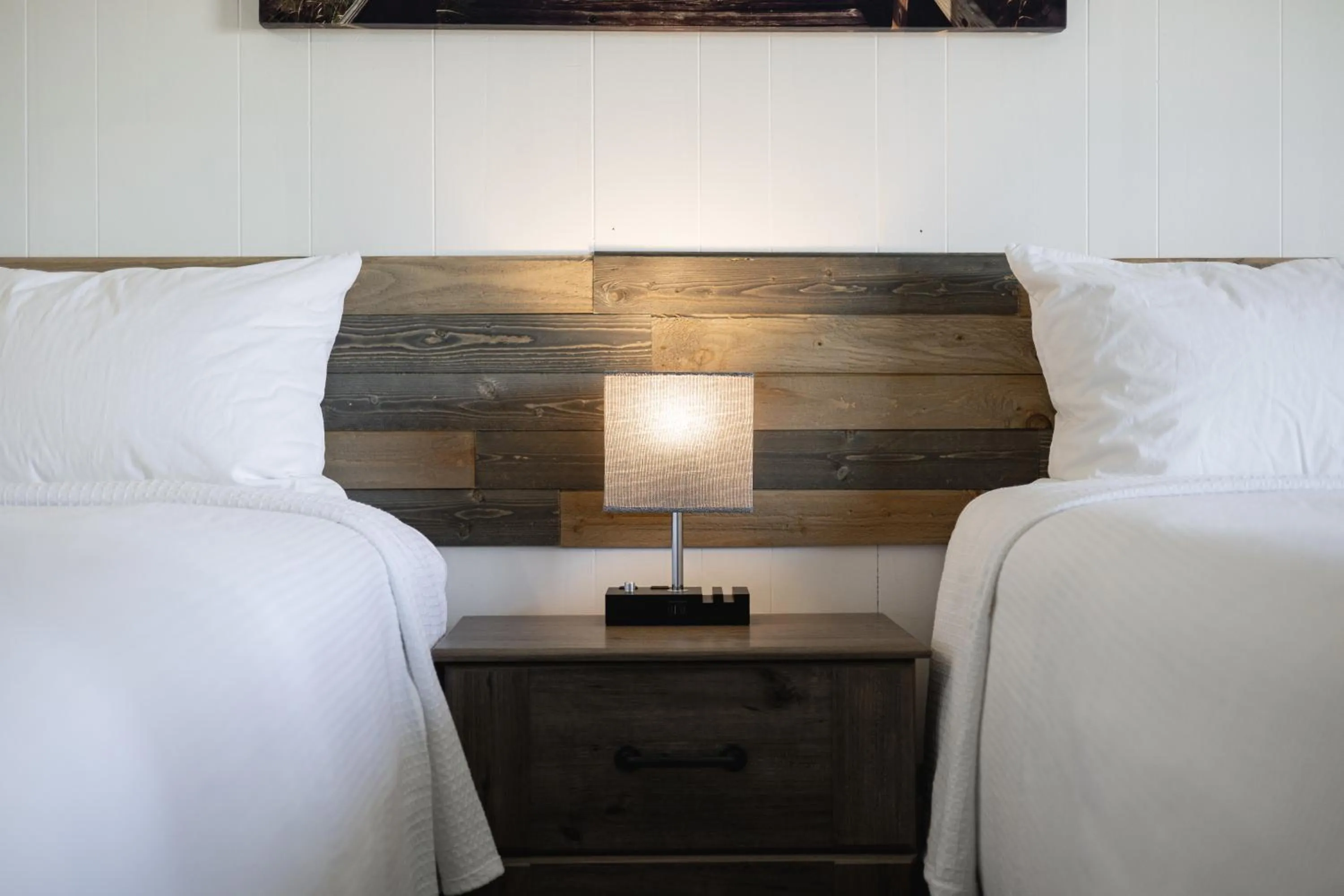 Bed in Copperhead Lodge