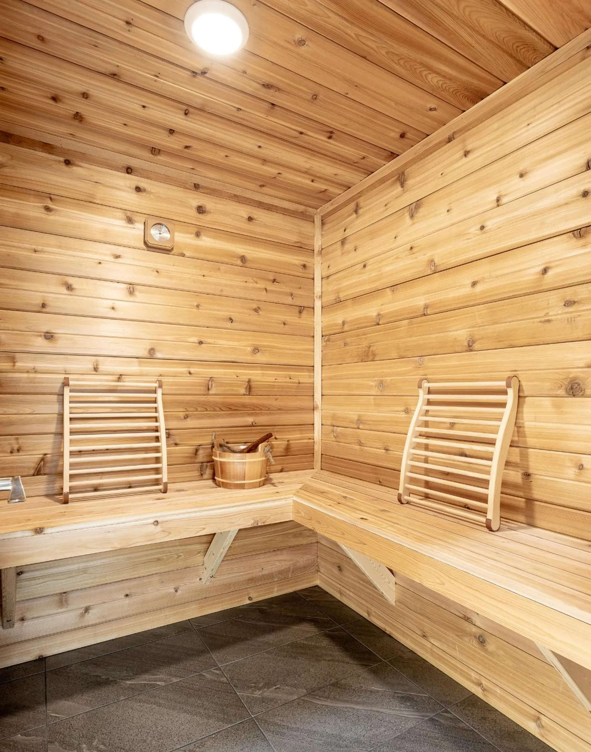 Sauna in Copperhead Lodge