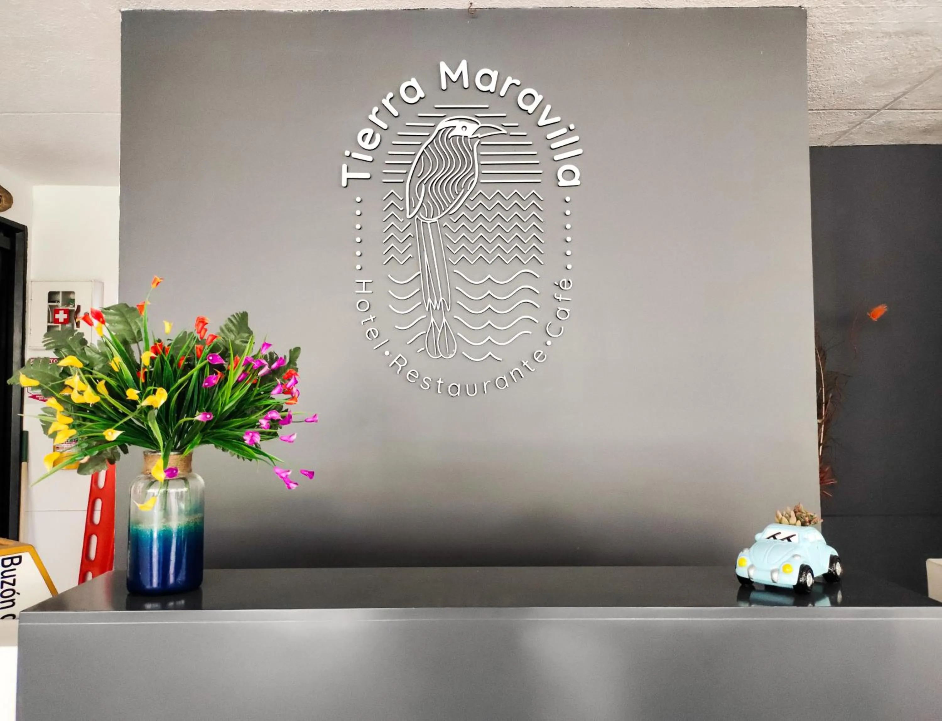 Lobby or reception in Tierra Maravilla