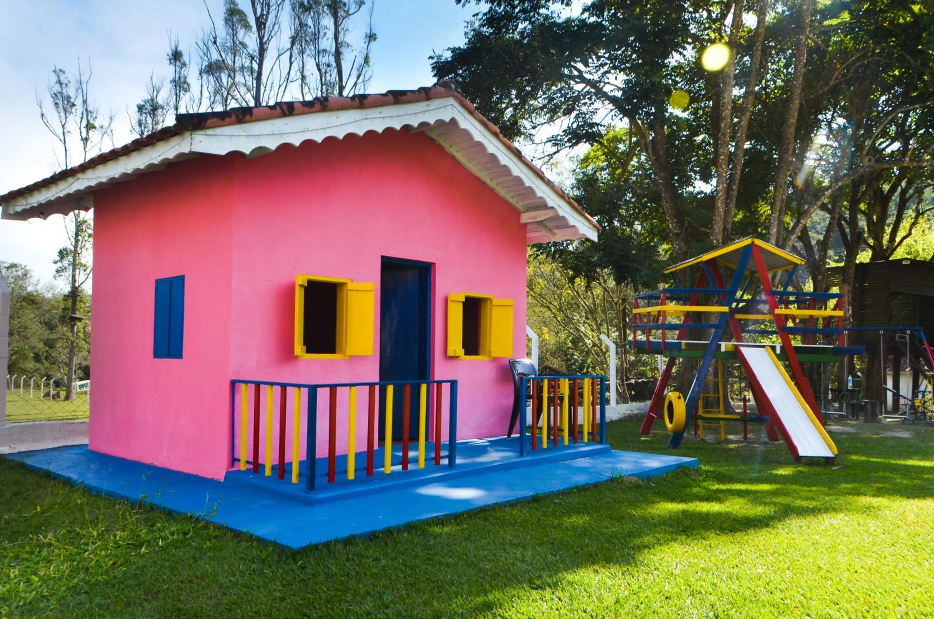 Children play ground in Hotel Fazenda Villa Galicia