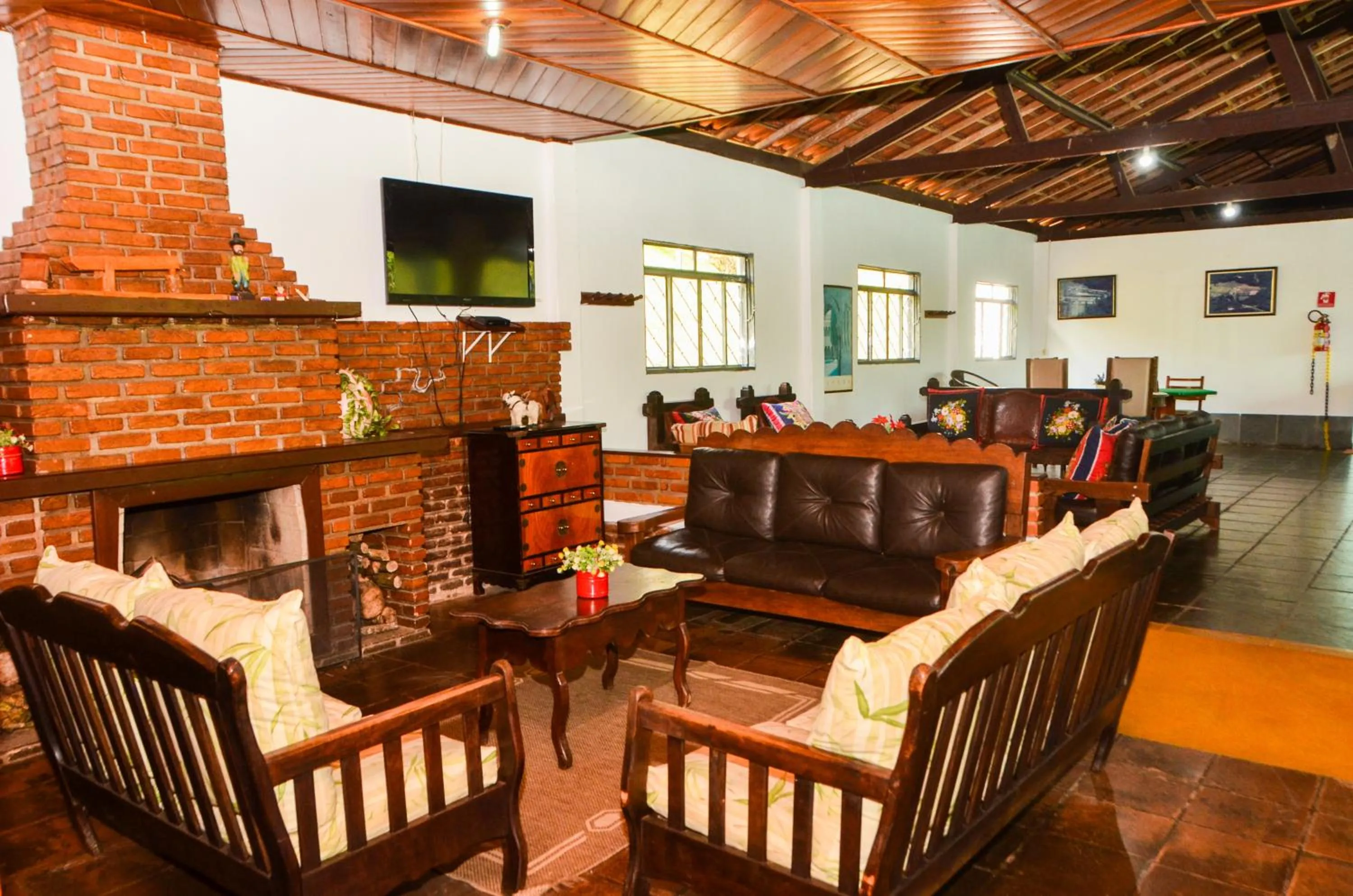 Living room in Hotel Fazenda Villa Galicia