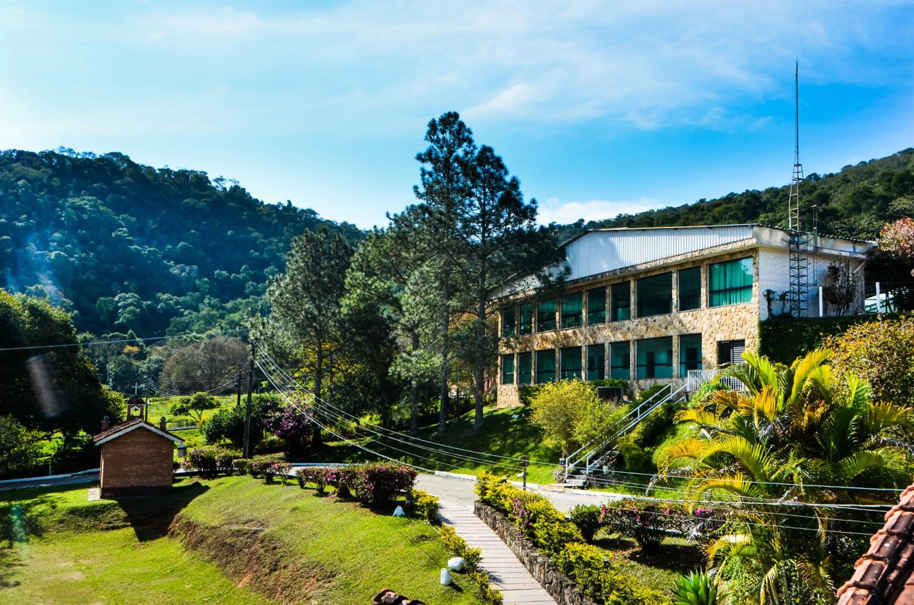 Bird's eye view in Hotel Fazenda Villa Galicia