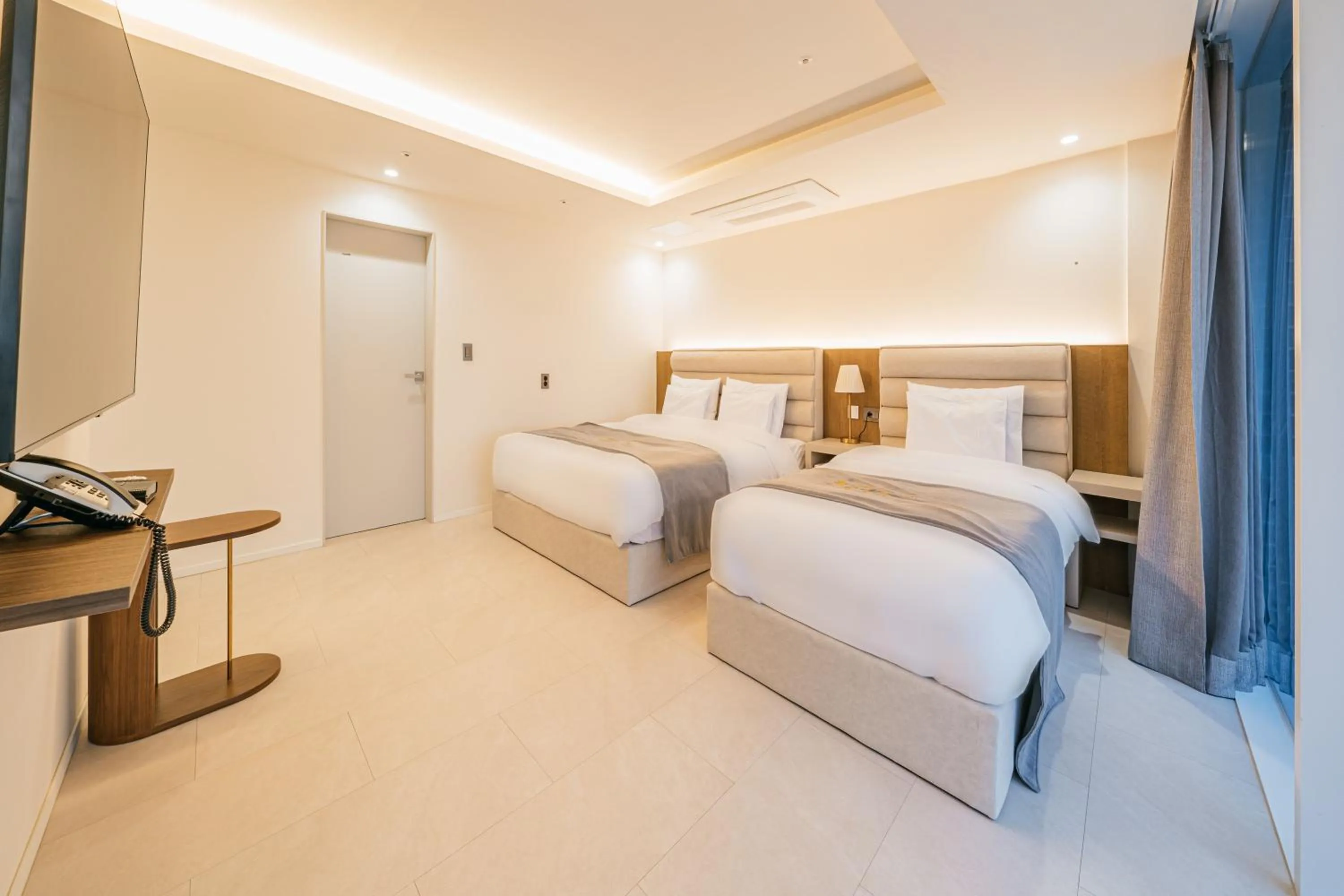 Bed in Haeilri Pool&SPA Hotel