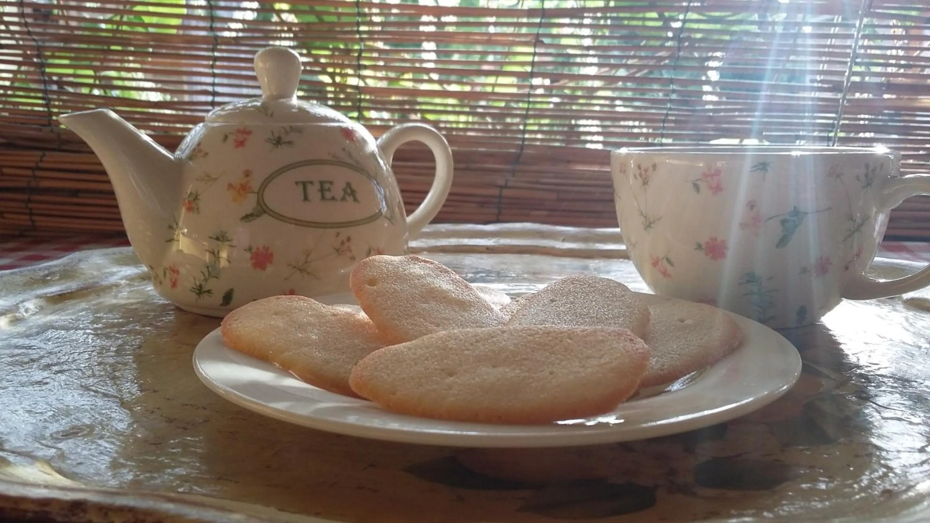 Breakfast in casa di campagna dal pozzo