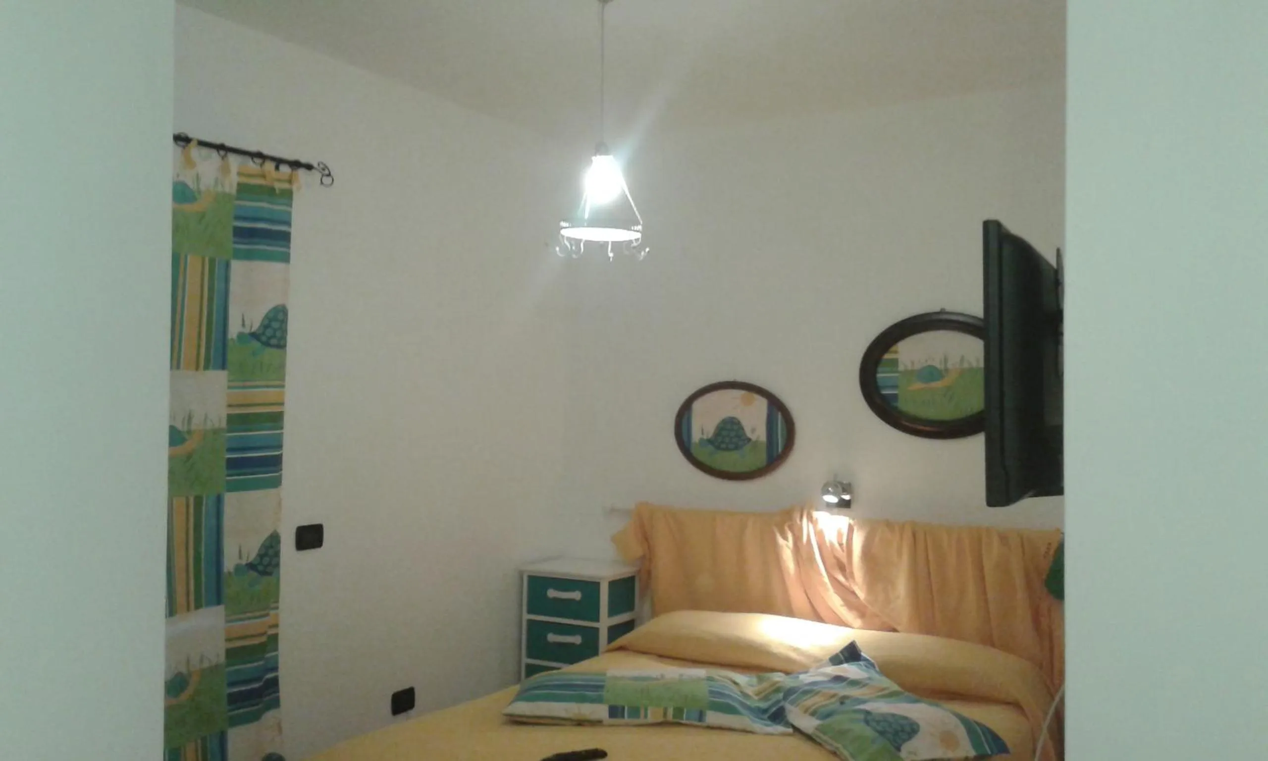 Bed in casa di campagna dal pozzo