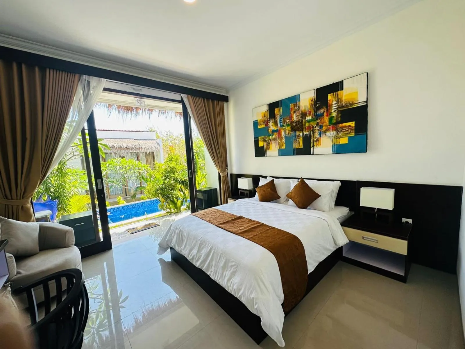 Bedroom, Bed in Maliqa Villas Nusa Penida