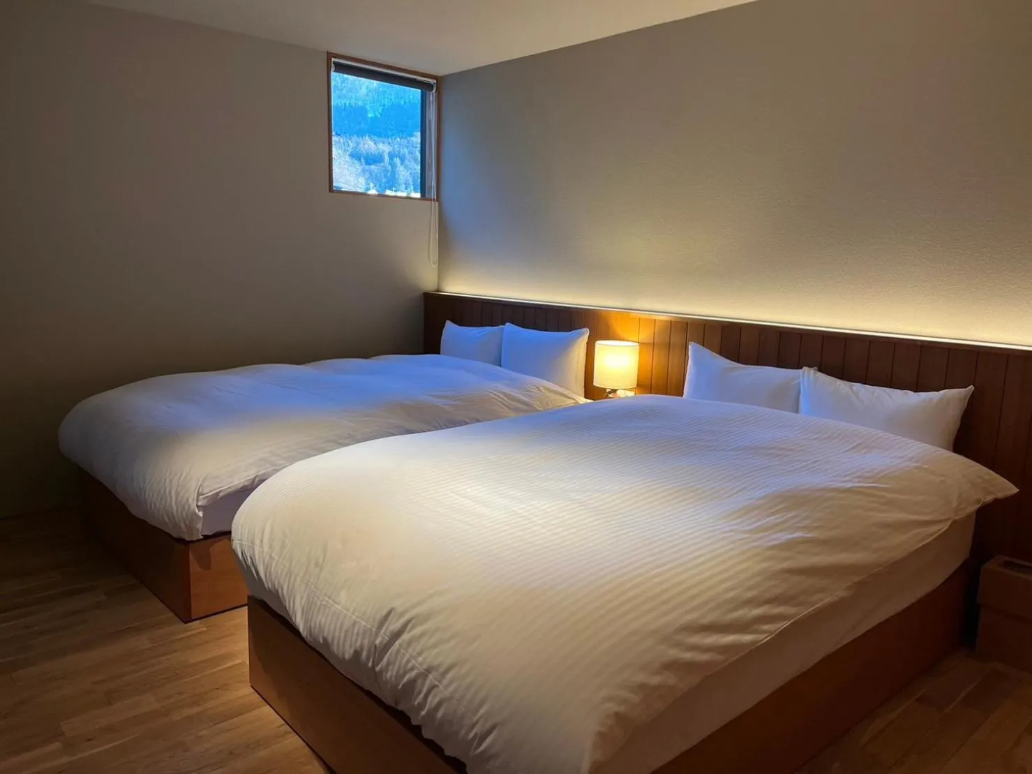 Bed in Hotarutei Villas