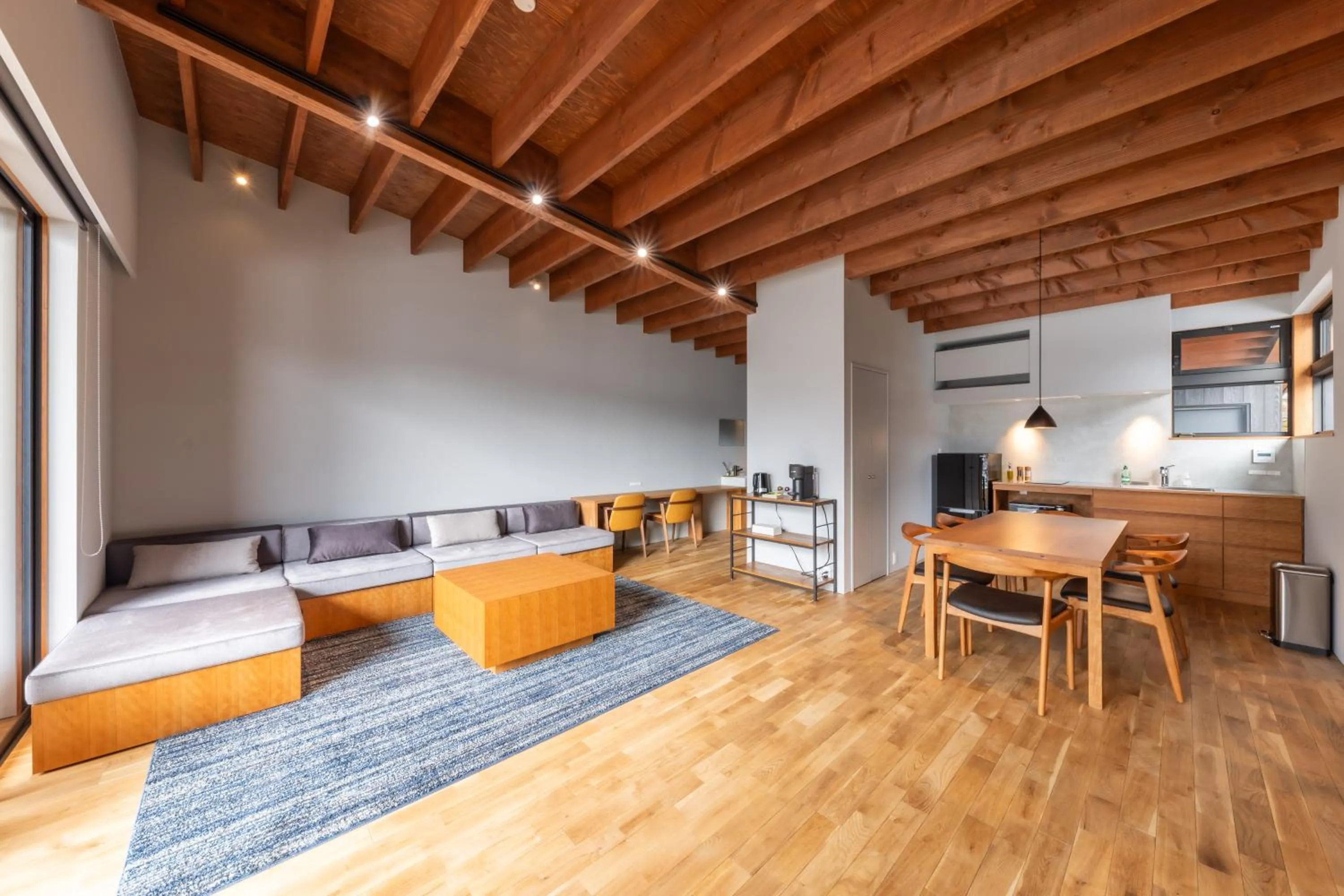 Living room in Hotarutei Villas