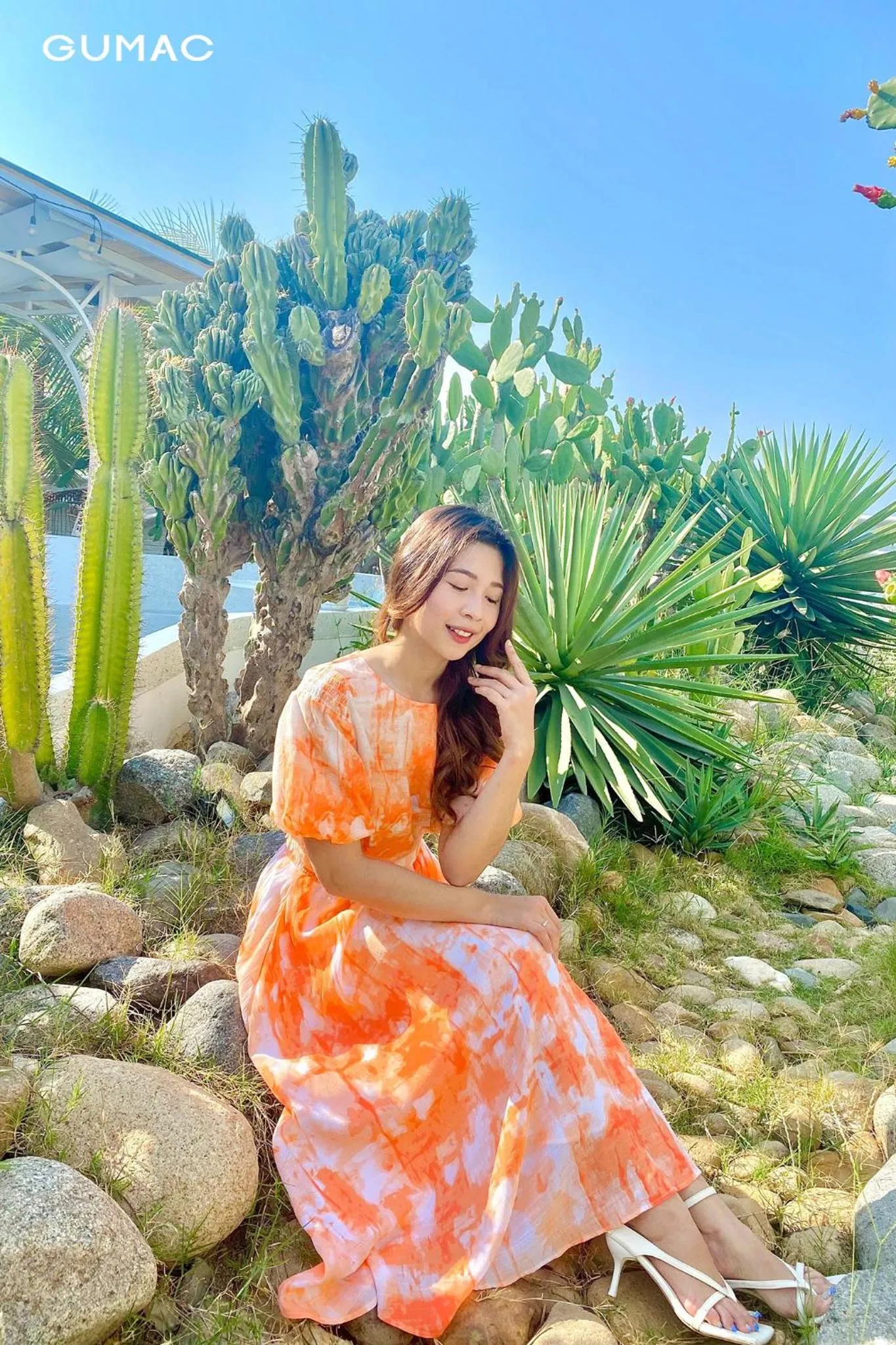 Natural landscape in Santorini Villa Cam Ranh