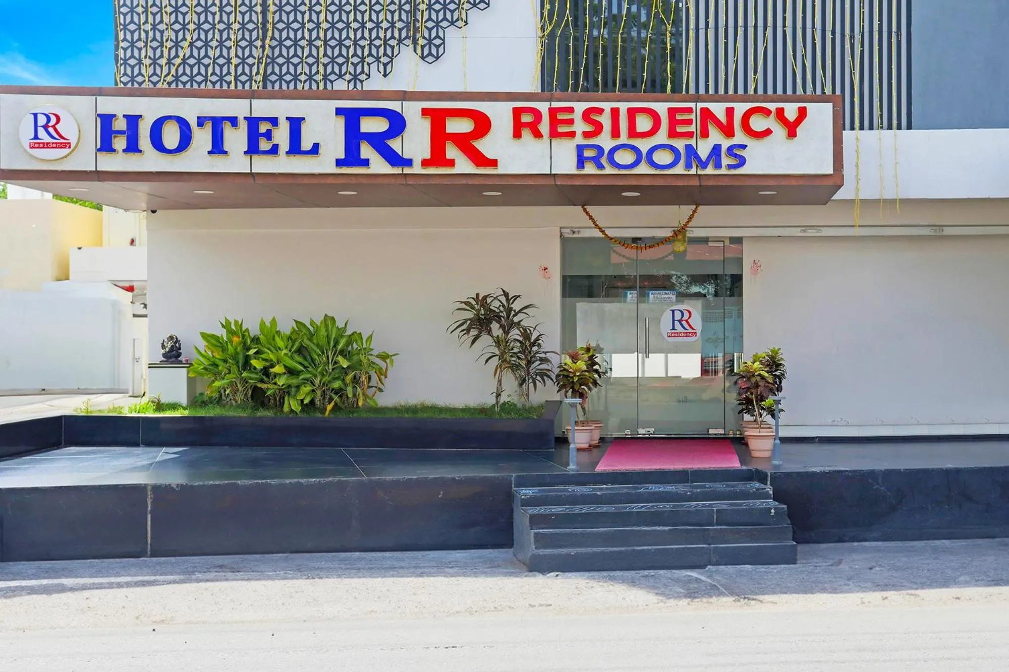 Facade/entrance in FabHotel RR Residency I - Nr Khammam Bus Stand