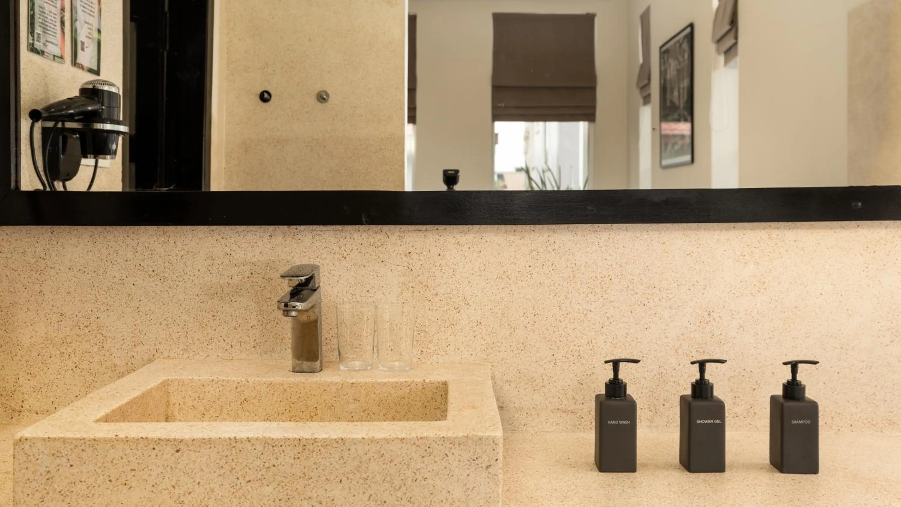 Bathroom in Babel Boutique